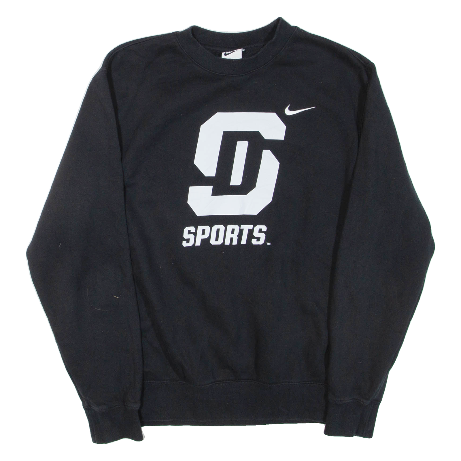 NIKE Mens Sweatshirt Black Crew Neck M Refurbished - N/A refurbished available on Cerqular
