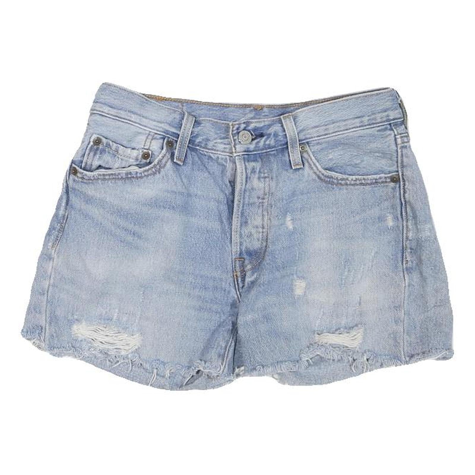 Buy LEVI'S Womens Denim Blue Cut-Off Shorts S W28 Distressed Casual Refurbished - $25.99 LEVI'S Womens Denim Blue Cut-Off Shorts S W28 Distressed Casual Refurbished - N/A refurbished available on Cerqular