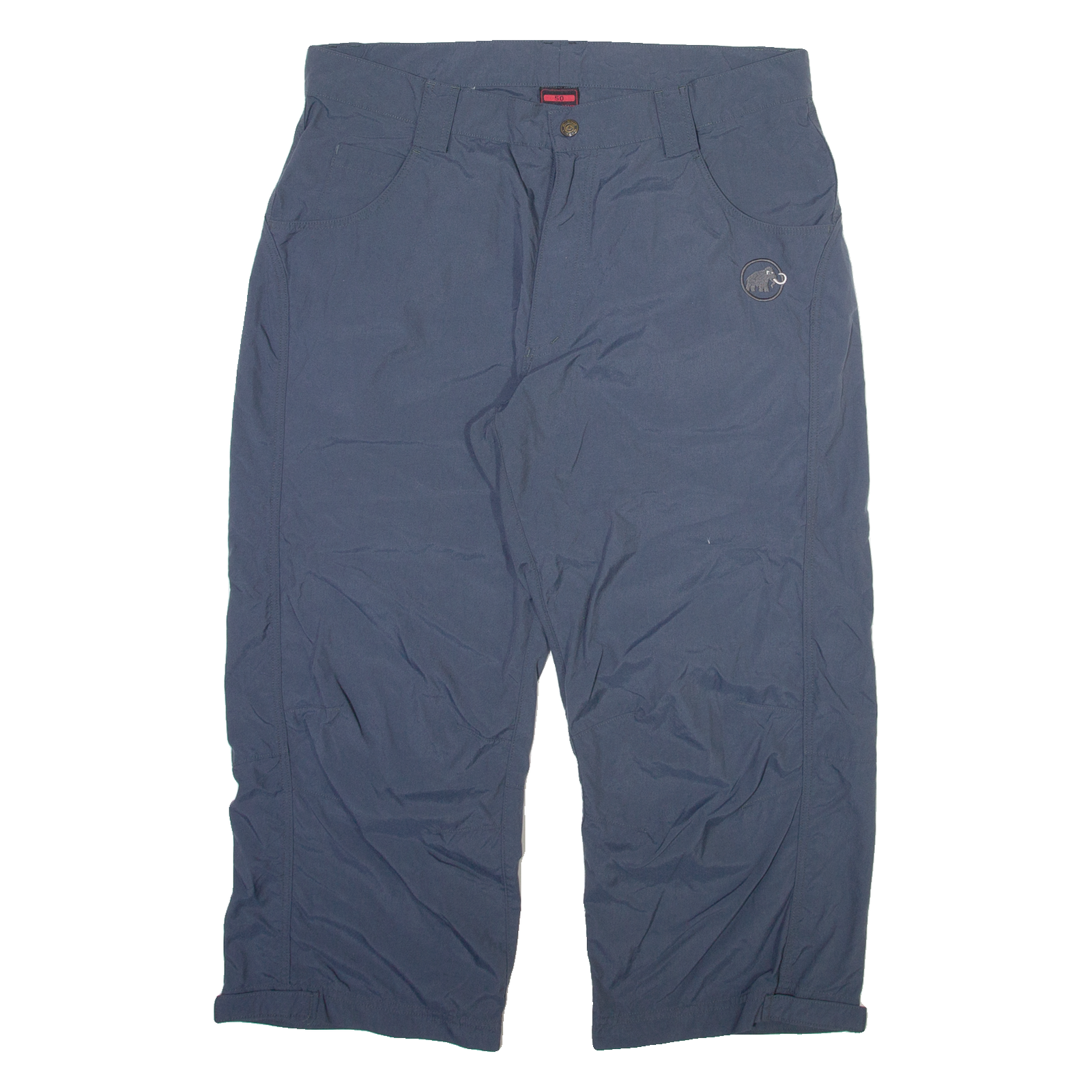 MAMMUT Mens Trousers Blue Relaxed Straight W32 L26 Refurbished - N/A refurbished available on Cerqular