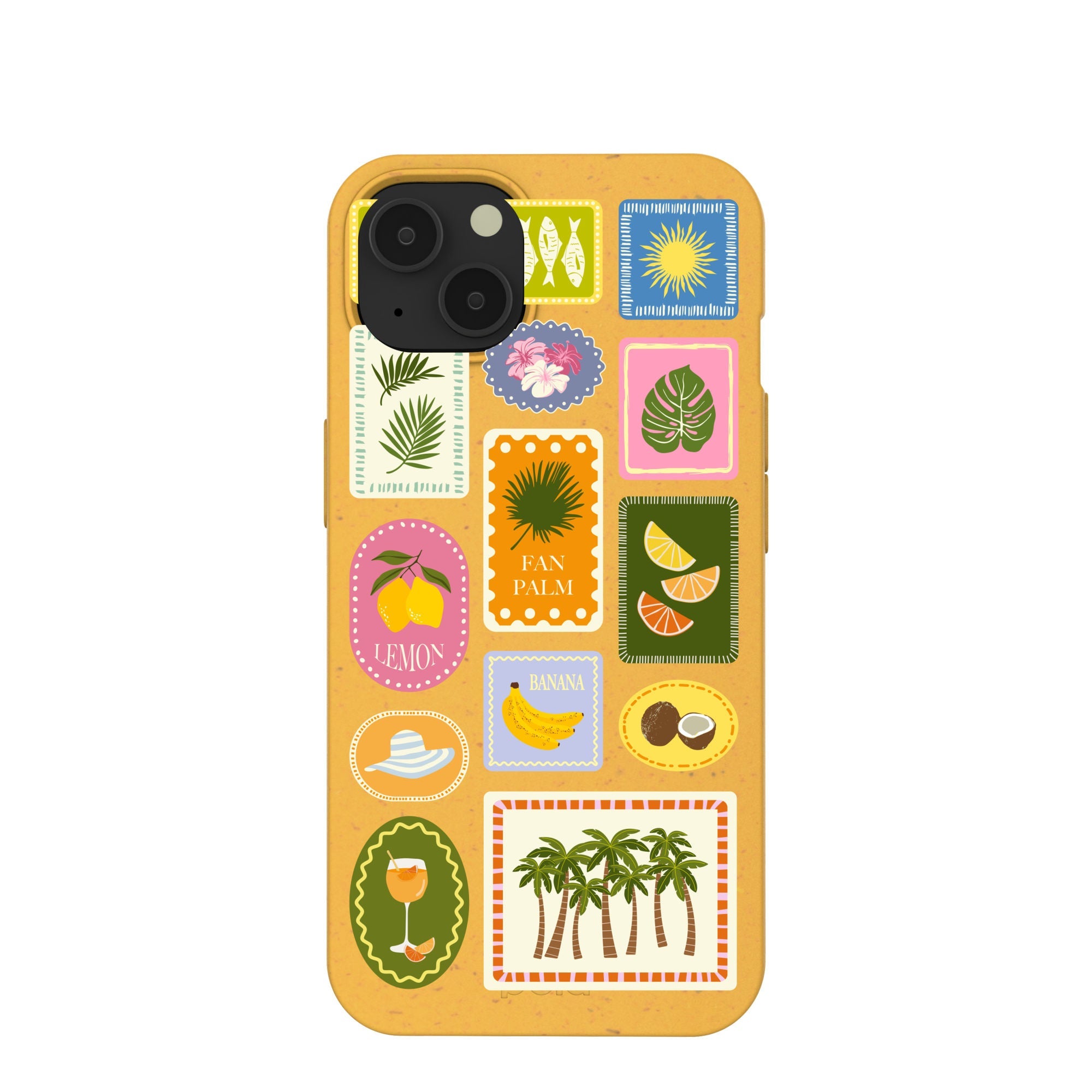 Honey Summer Paradise iPhone 13 Case Refurbished - Pela Case refurbished available on Cerqular