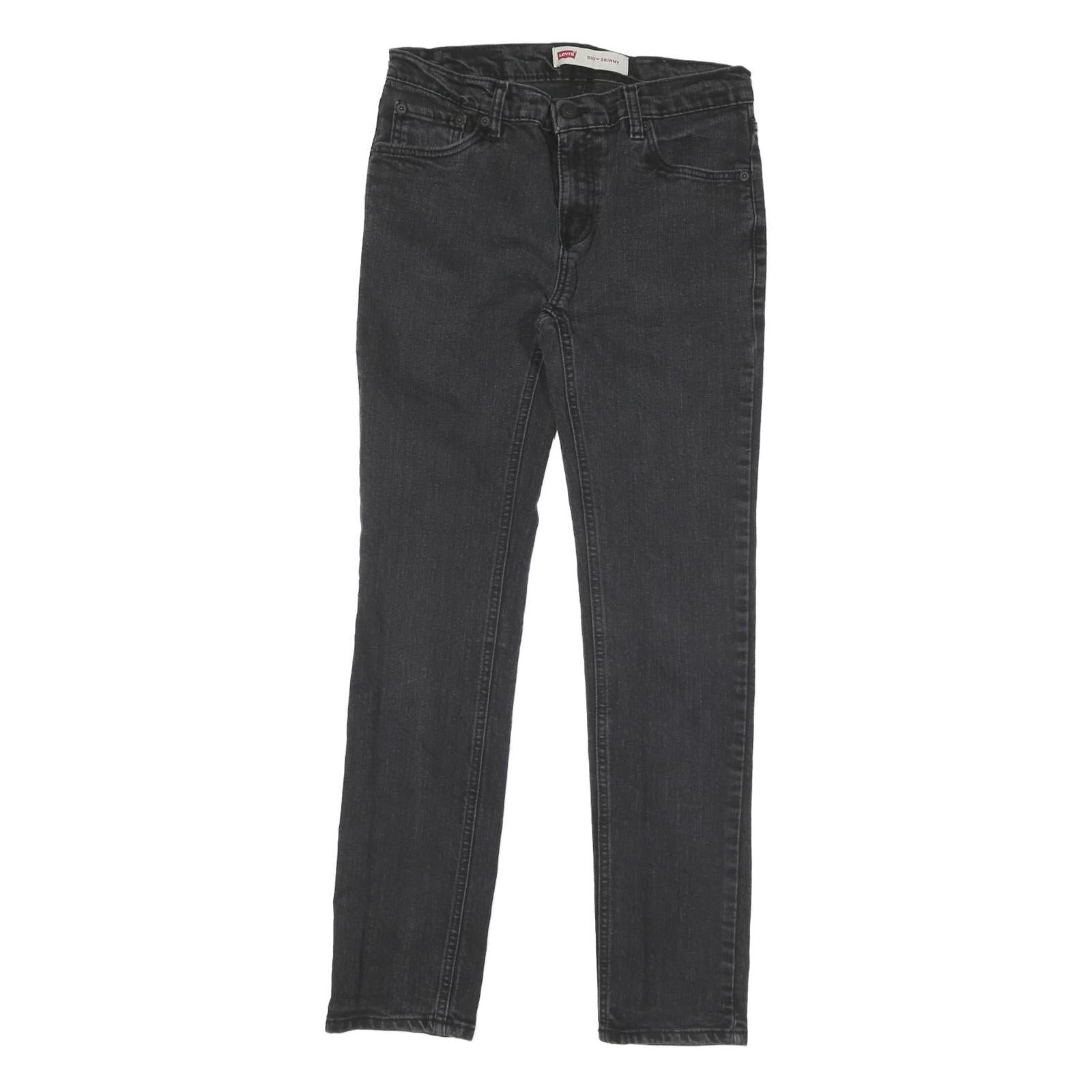 LEVI'S 510 Mens Jeans Black Slim Skinny Denim W30 L29 Classic Zip Refurbished - N/A refurbished available on Cerqular