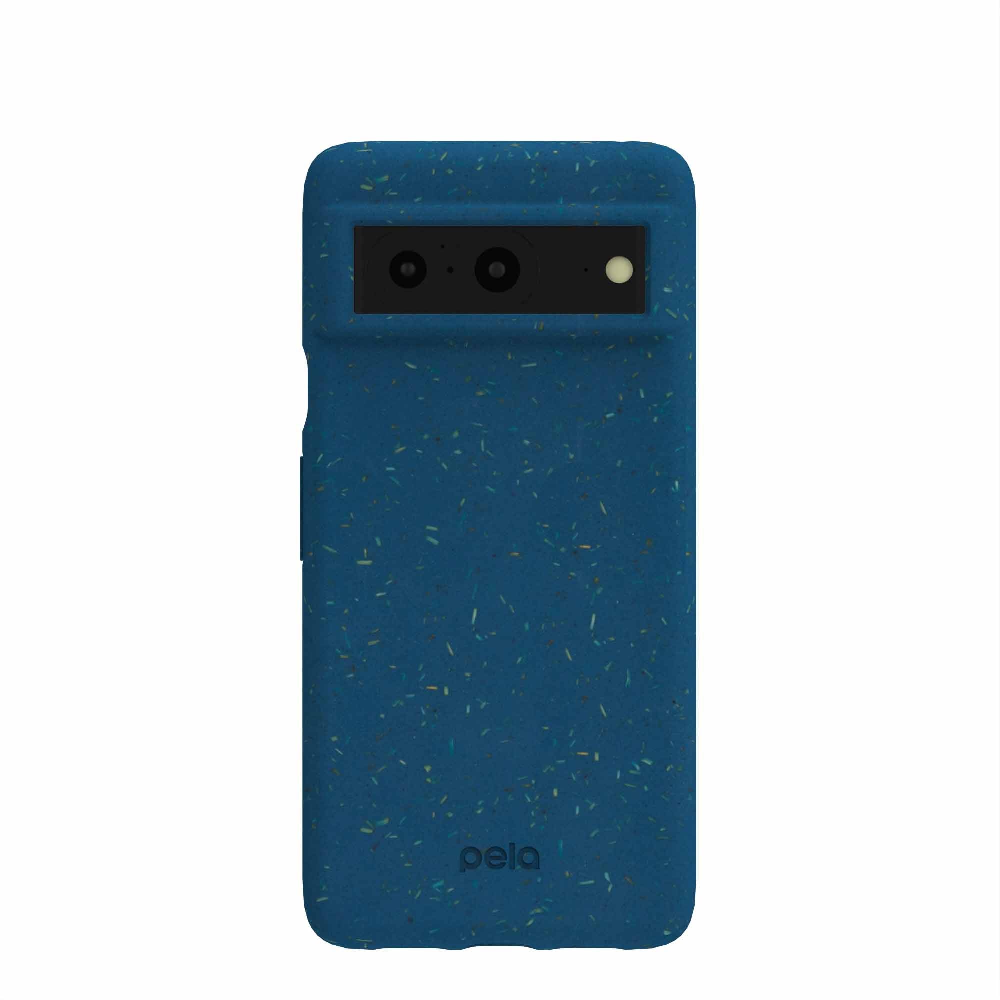 Stormy Blue Google Pixel 8 Phone Case Refurbished - Pela Case refurbished available on Cerqular