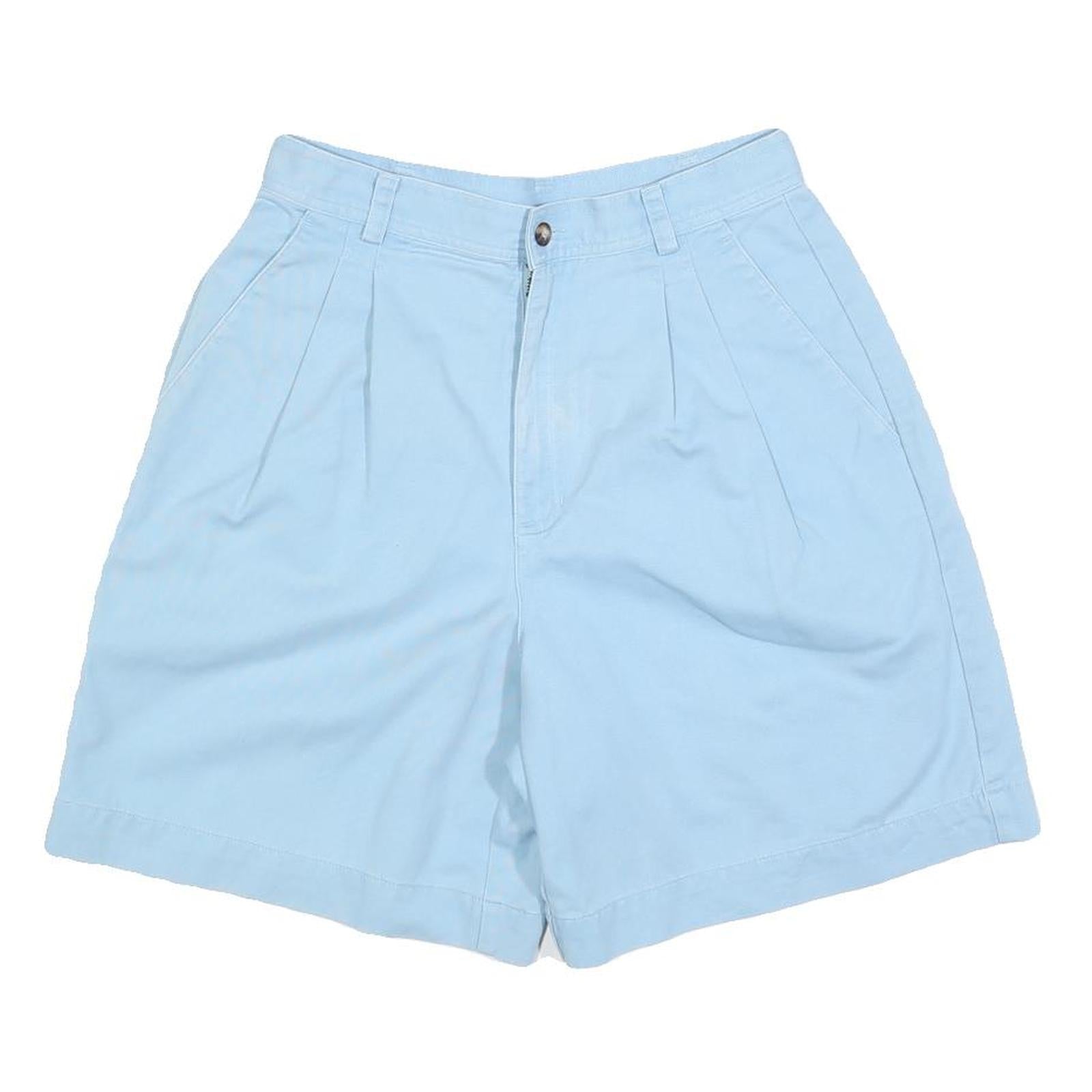 LIZ CLAIBORNE Womens Shorts Blue Casual Plain S W28 Summer Wear Refurbished - N/A refurbished available on Cerqular