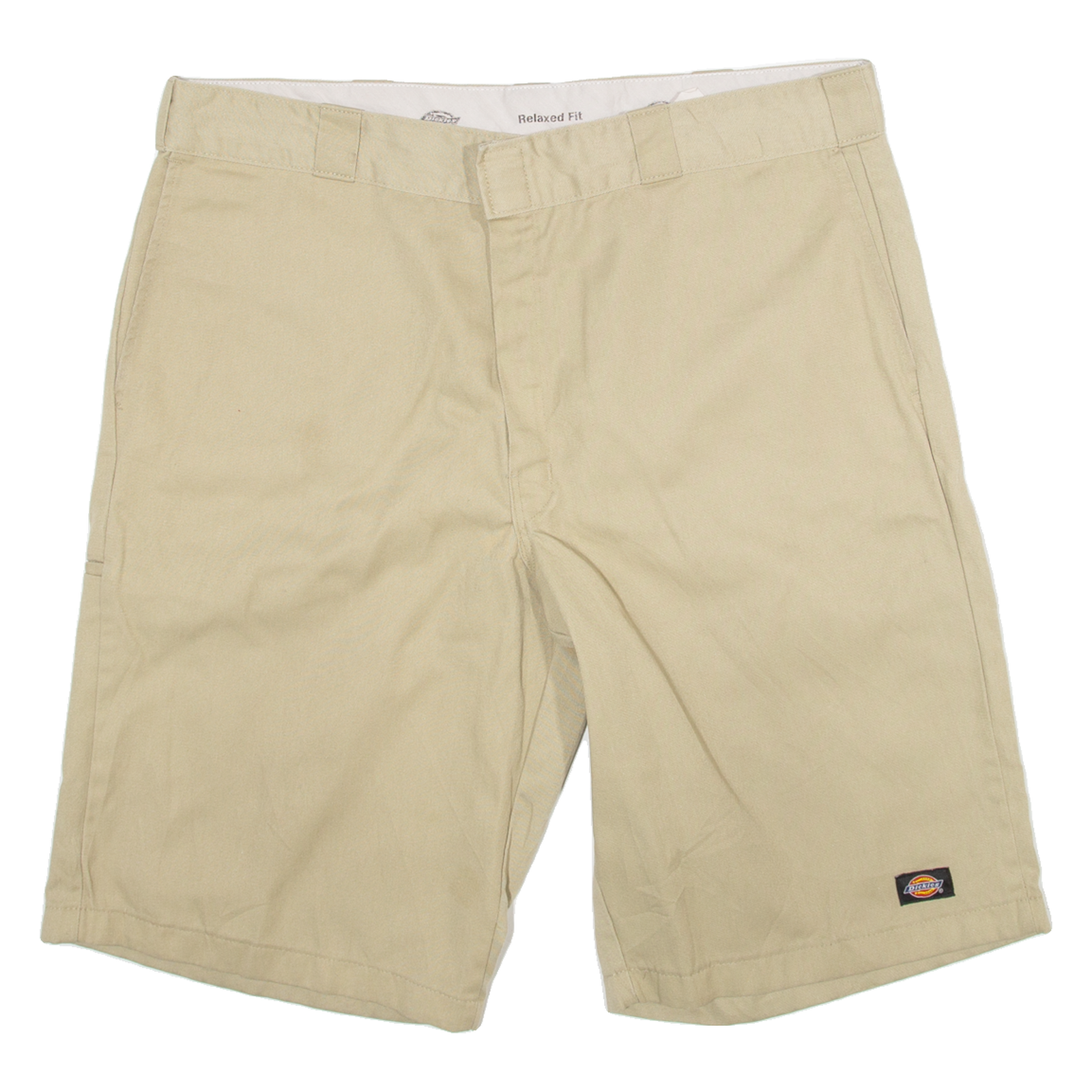 DICKIES Mens Workwear Shorts Beige Relaxed 2XL W40 Refurbished - N/A refurbished available on Cerqular