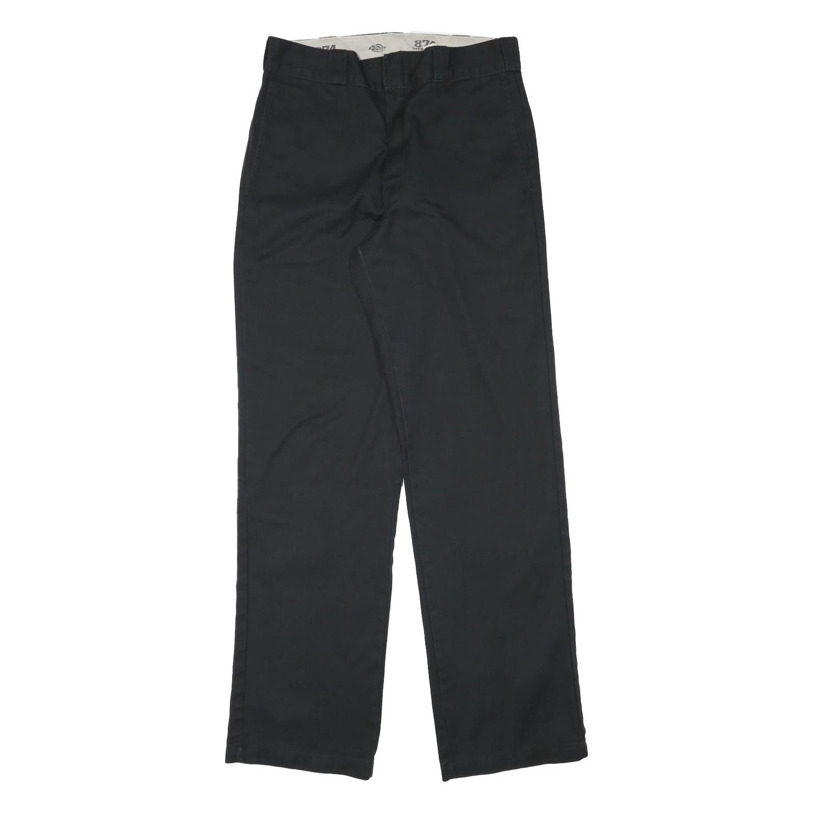 Buy DICKIES Mens Cotton Blend Black Regular Regular Fit Trousers W30 L32 Workwear Refurbished - $37.69 DICKIES Mens Cotton Blend Black Regular Regular Fit Trousers W30 L32 Workwear Refurbished - N/A refurbished available on Cerqular