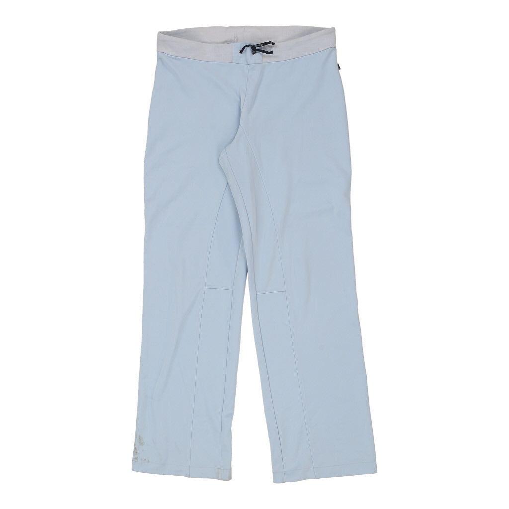 Asics Tracksuit - Large Blue Polyester Refurbished - Thrifted (note: this is a term often used to describe second- refurbished available on Cerqular
