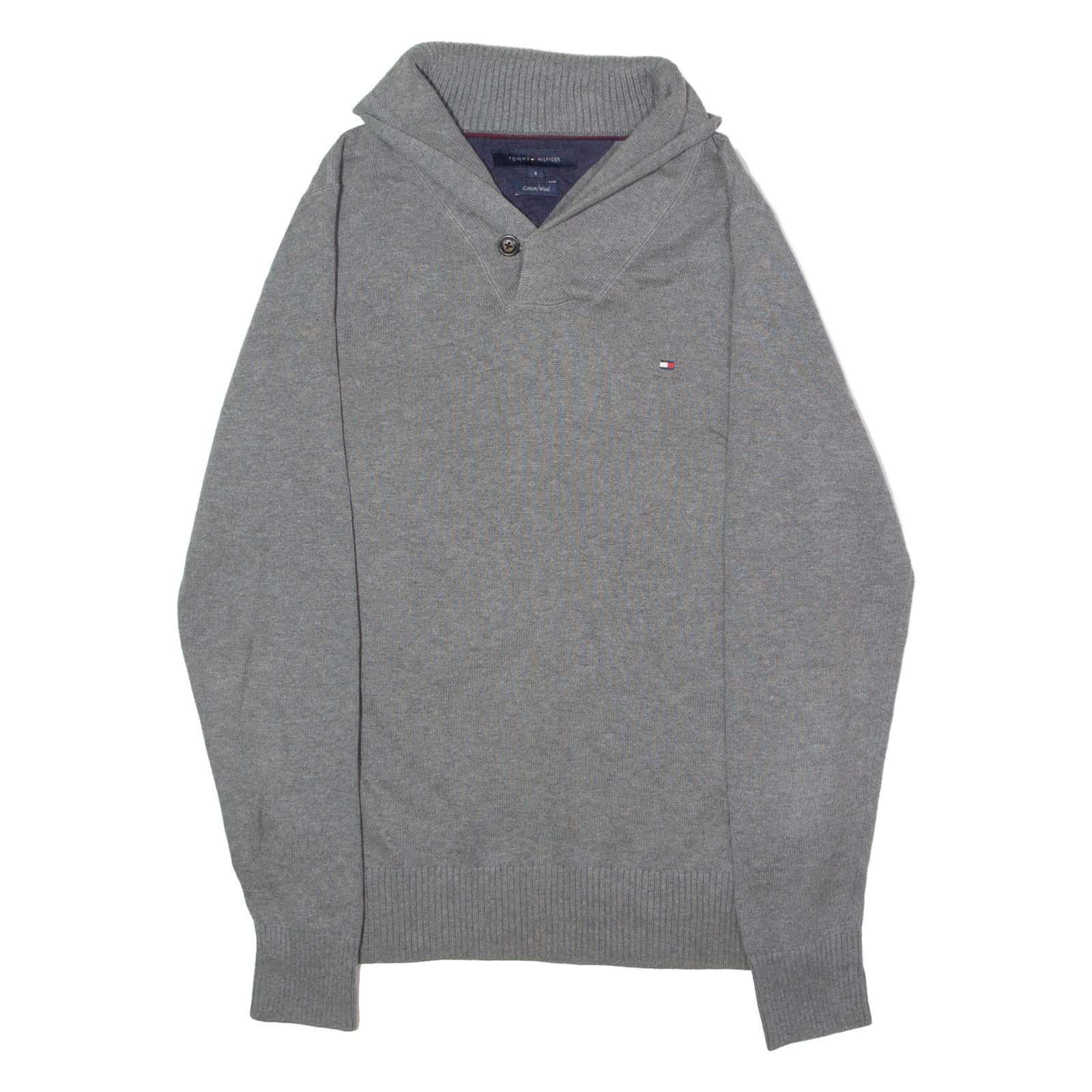 Buy TOMMY HILFIGER Mens Jumper Grey Roll Neck Tight Knit Wool S Refurbished - $29.89 TOMMY HILFIGER Mens Jumper Grey Roll Neck Tight Knit Wool S Refurbished - N/A refurbished available on Cerqular