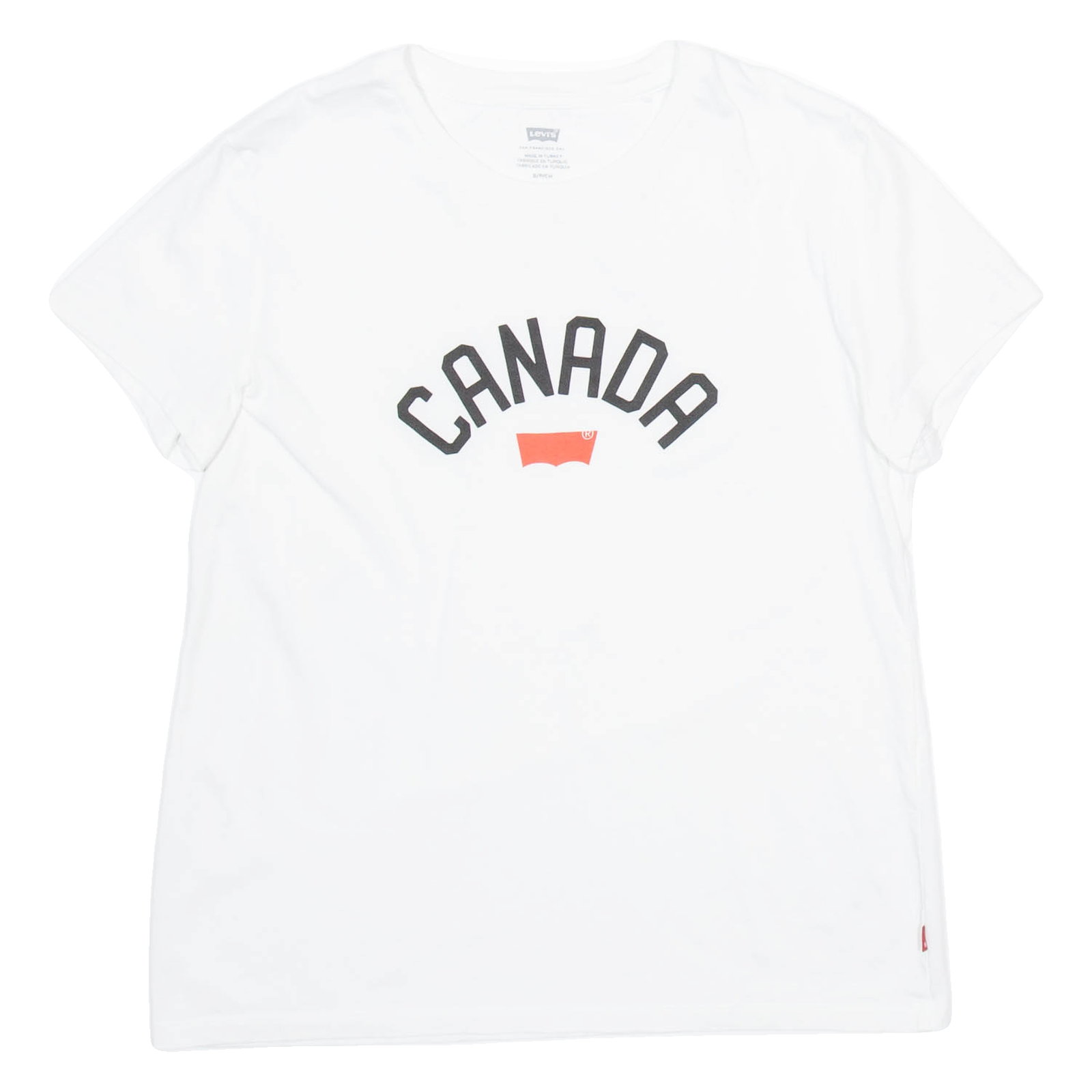 LEVI'S Womens T-Shirt White S Refurbished - N/A refurbished available on Cerqular