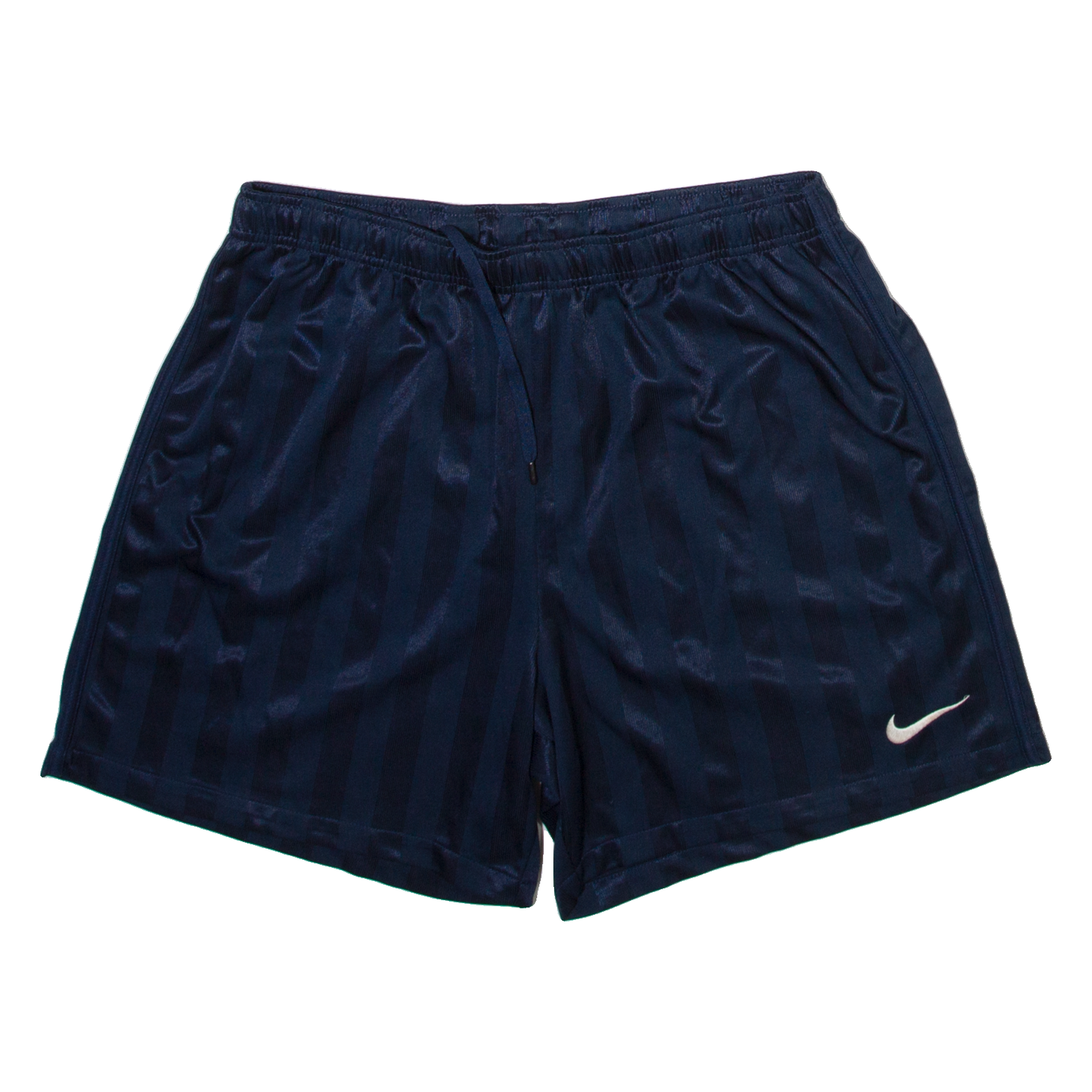 NIKE Mens Casual Shorts Blue Relaxed Striped L W30 Refurbished - N/A refurbished available on Cerqular