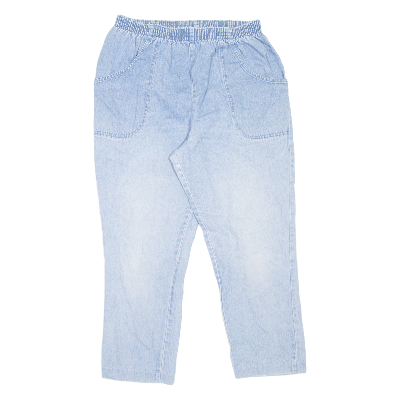 Womens Jeans Blue Regular Mom Stone Wash W28 L24 Refurbished - N/A refurbished available on Cerqular