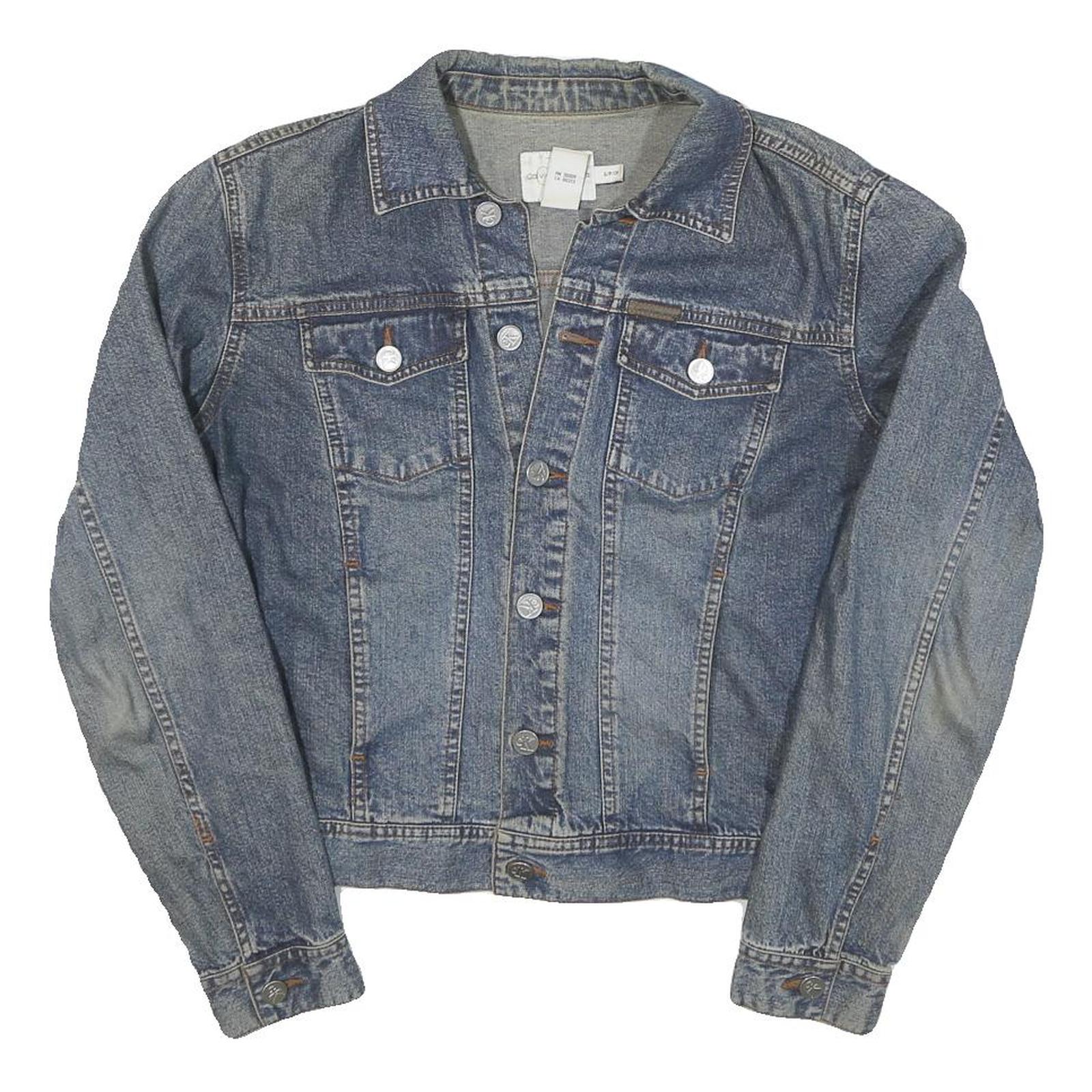 Buy CALVIN KLEIN JEANS Womens Blue Denim Jacket S Woven Button Front Casual Refurbished - $36.39 CALVIN KLEIN JEANS Womens Blue Denim Jacket S Woven Button Front Casual Refurbished - N/A refurbished available on Cerqular