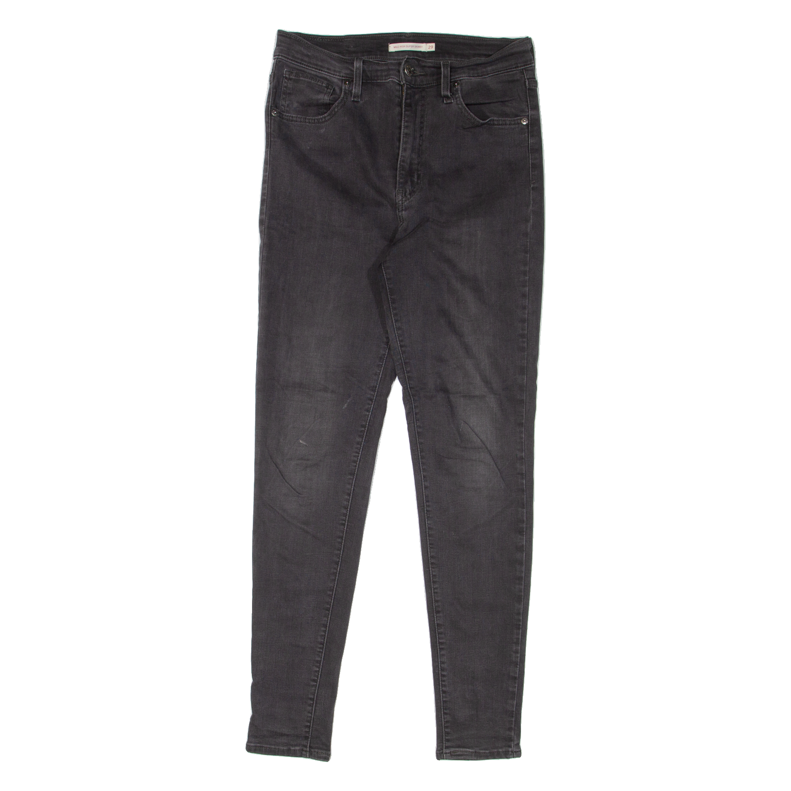 Buy LEVI'S Mile High Womens Jeans Grey Slim Skinny W29 L30 Refurbished - $18.71 LEVI'S Mile High Womens Jeans Grey Slim Skinny W29 L30 Refurbished - N/A refurbished available on Cerqular