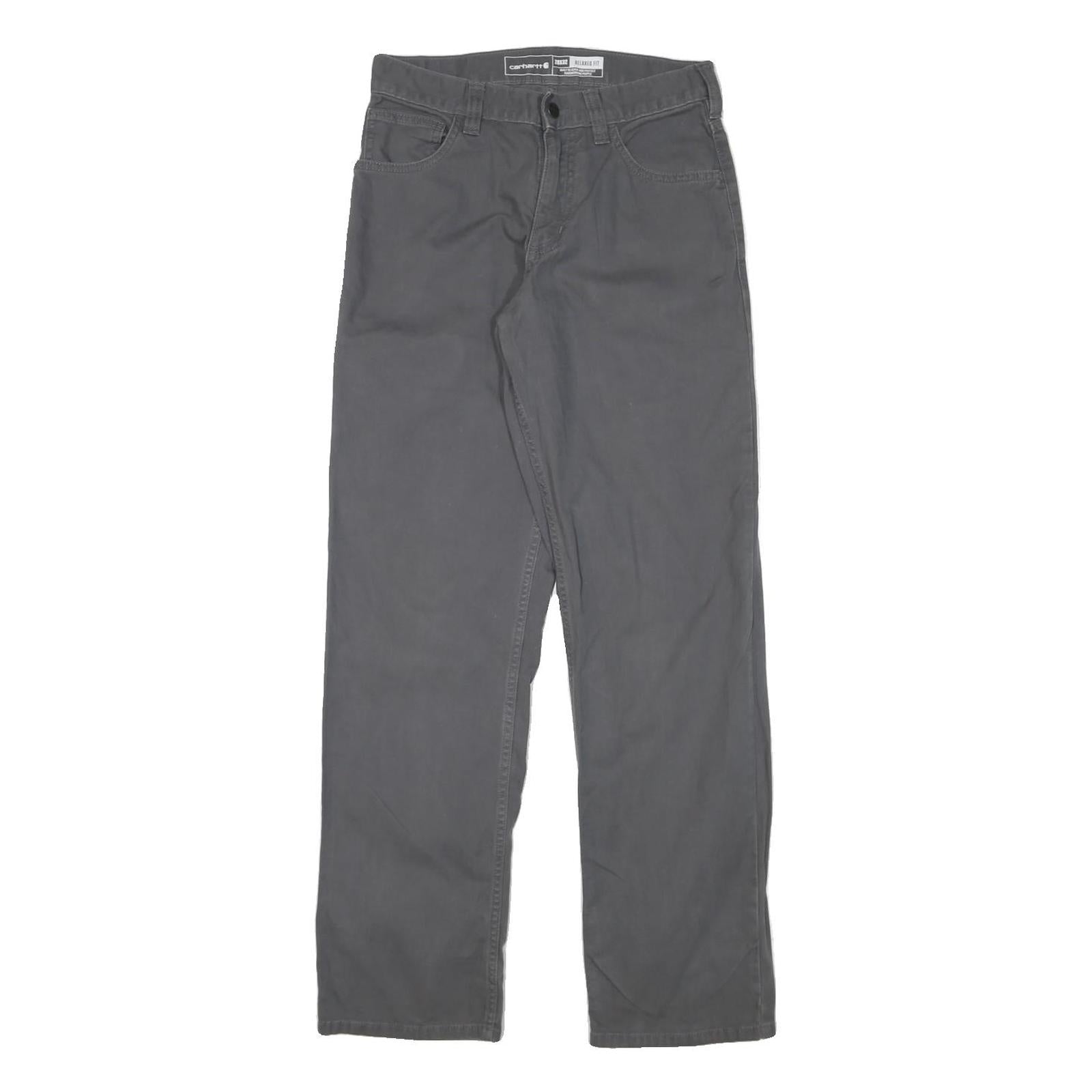 Buy CARHARTT Mens Cotton Blend Grey Relaxed Straight Trousers W28 L32 Workwear Refurbished - $57.19 CARHARTT Mens Cotton Blend Grey Relaxed Straight Trousers W28 L32 Workwear Refurbished - N/A refurbished available on Cerqular