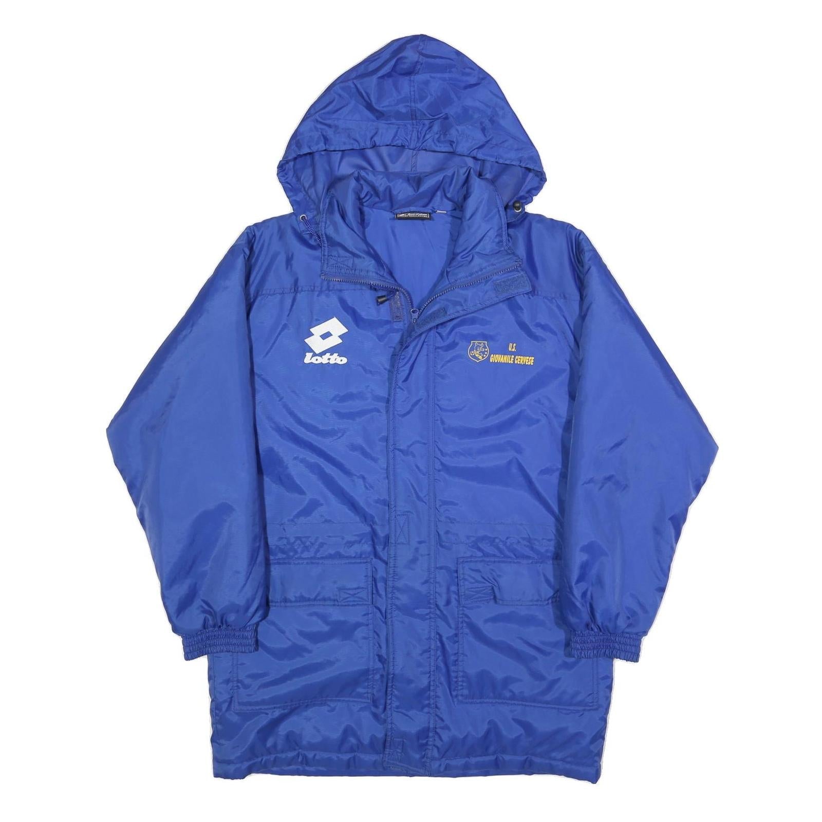 LOTTO Mens Blue Zip Jacket XS Polyester Blend Plain Lightweight Sports Refurbished - N/A refurbished available on Cerqular