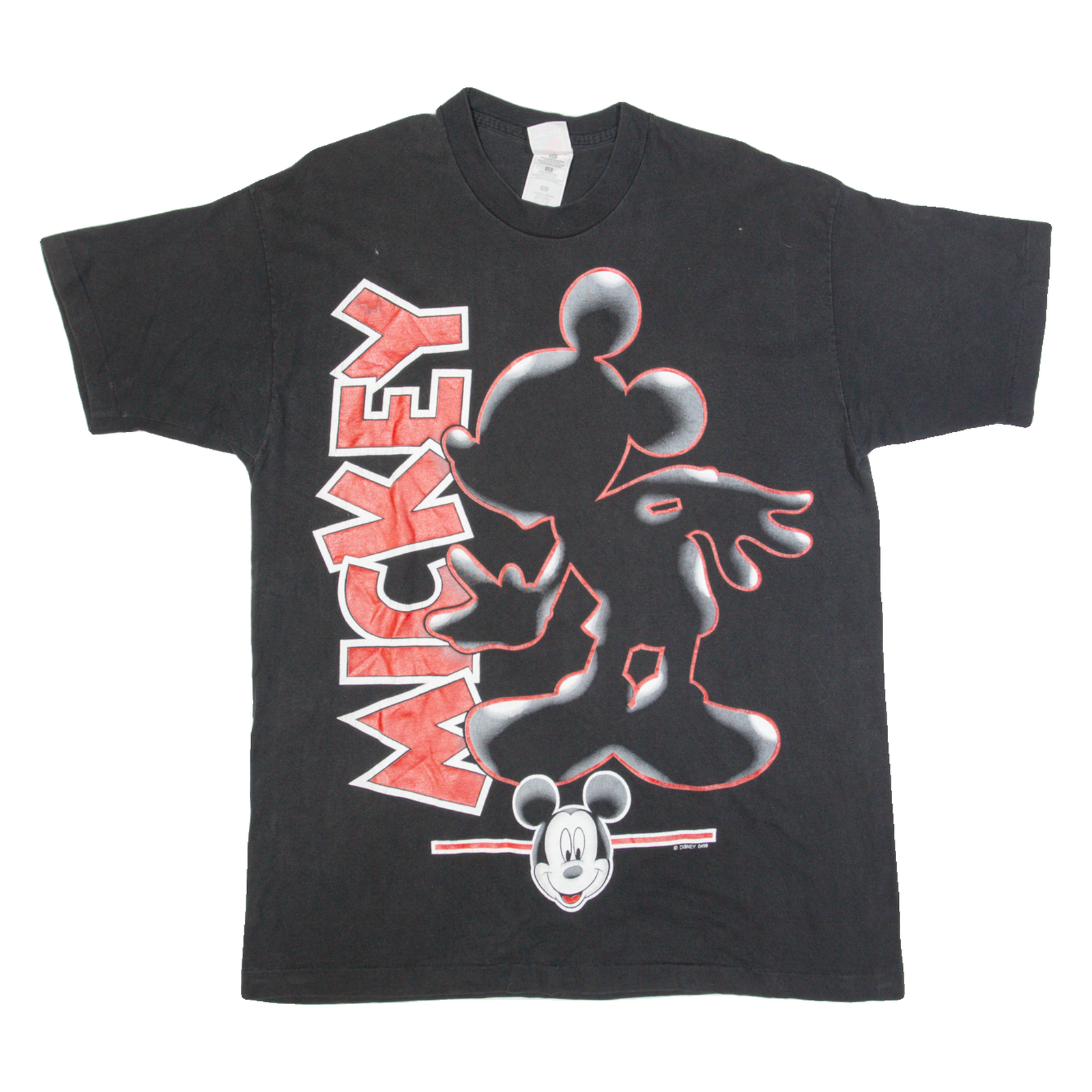 DISNEY Mickey Unlimited Mens T-Shirt Black USA XL Refurbished - N/A refurbished available on Cerqular