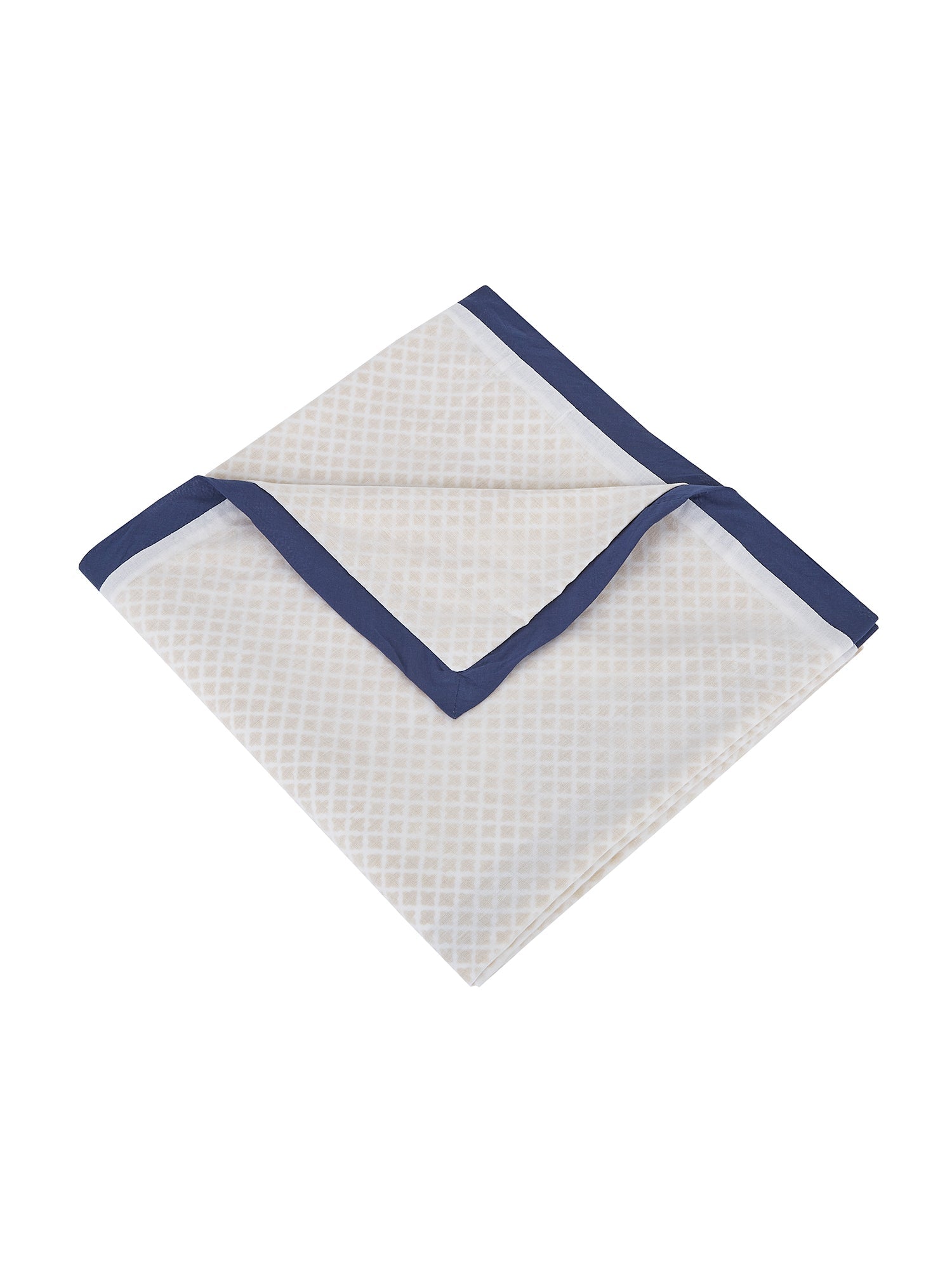 Seminyak Blue Cotton Dohar | Material: Natural Indian Cotton Refurbished - Malabar Baby refurbished available on Cerqular
