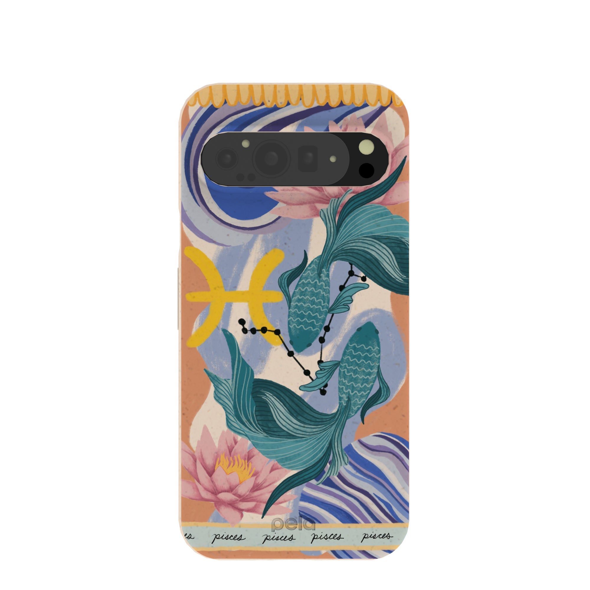 Seashell Pisces Fish Google Pixel 9 Pro XL Case Refurbished - Pela Case refurbished available on Cerqular