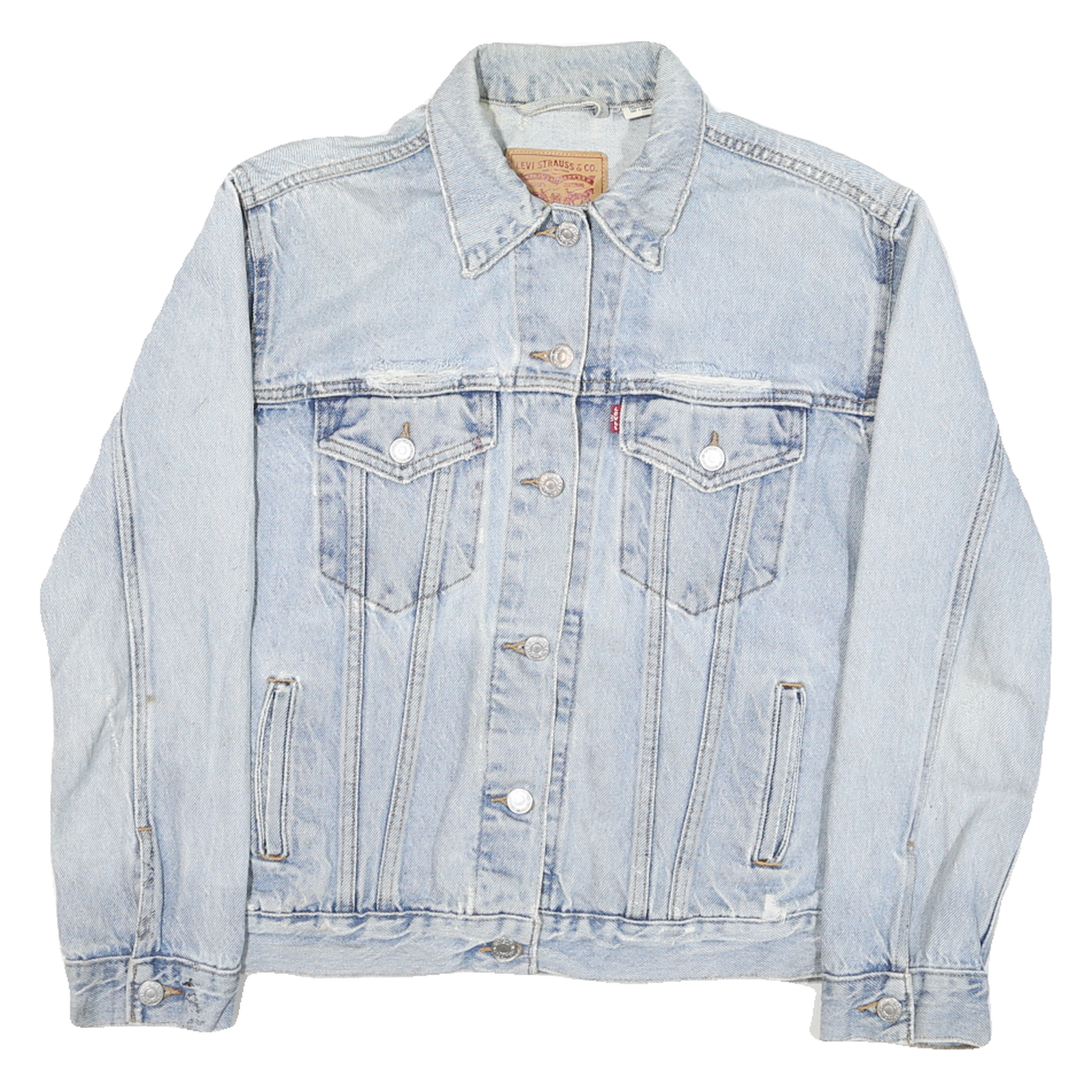 Buy LEVI'S Womens Blue Denim Jacket S Cotton Blend Button Closure Classic Fit Iconic Refurbished - $61.09 LEVI'S Womens Blue Denim Jacket S Cotton Blend Button Closure Classic Fit Iconic Refurbished - N/A refurbished available on Cerqular