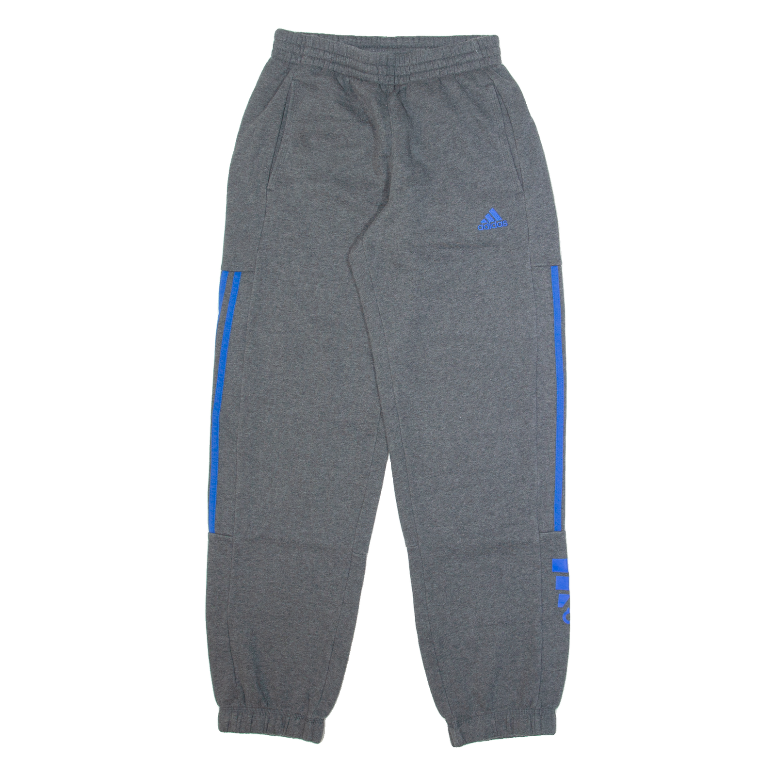 ADIDAS Mens Joggers Grey Tapered S W26 L30 Refurbished - N/A refurbished available on Cerqular