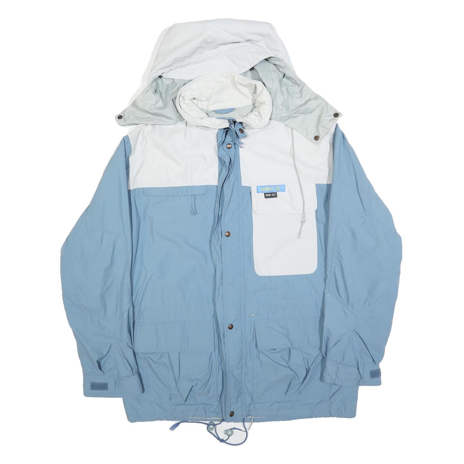 Buy MAMMUT Mens Blue & White Outdoor Jacket L Polyester Blend Zip Hooded Refurbished - $57.19 MAMMUT Mens Blue & White Outdoor Jacket L Polyester Blend Zip Hooded Refurbished - N/A refurbished available on Cerqular