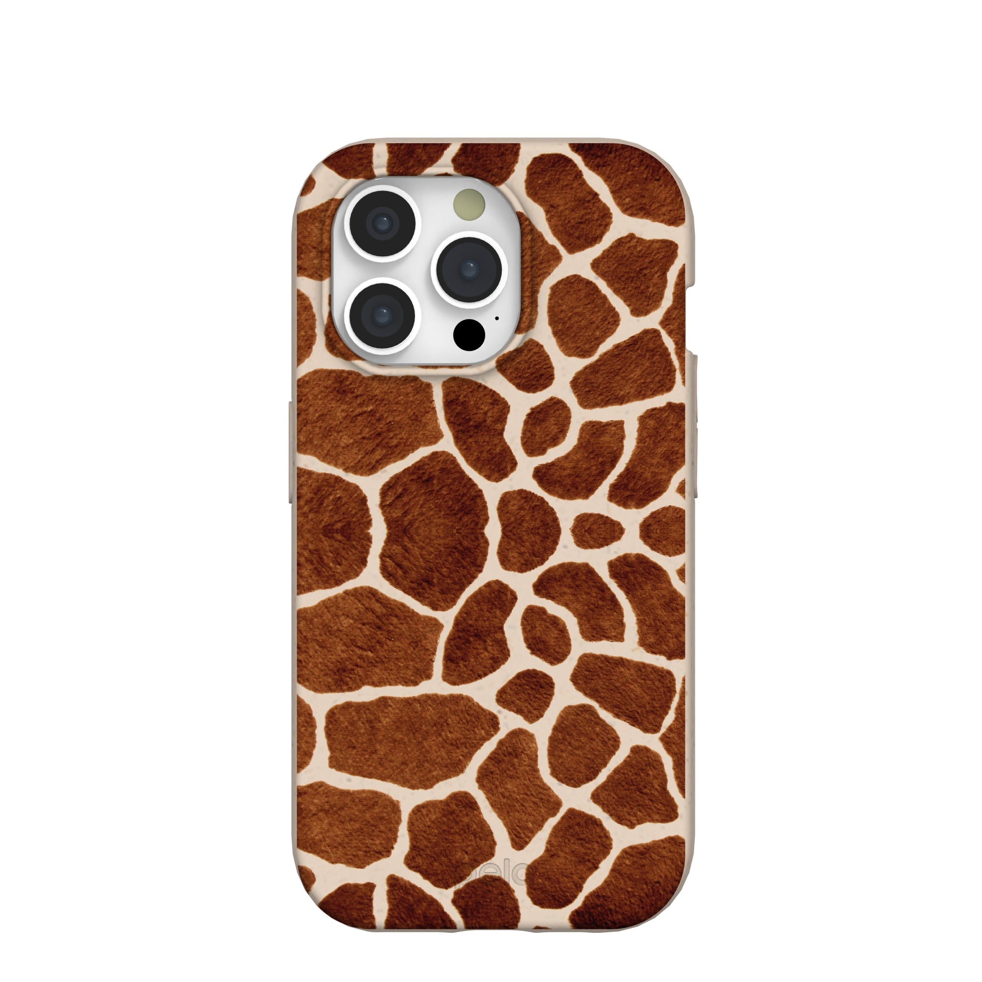 Seashell Giraffe iPhone 15 Pro Case Refurbished - Pela Case refurbished available on Cerqular