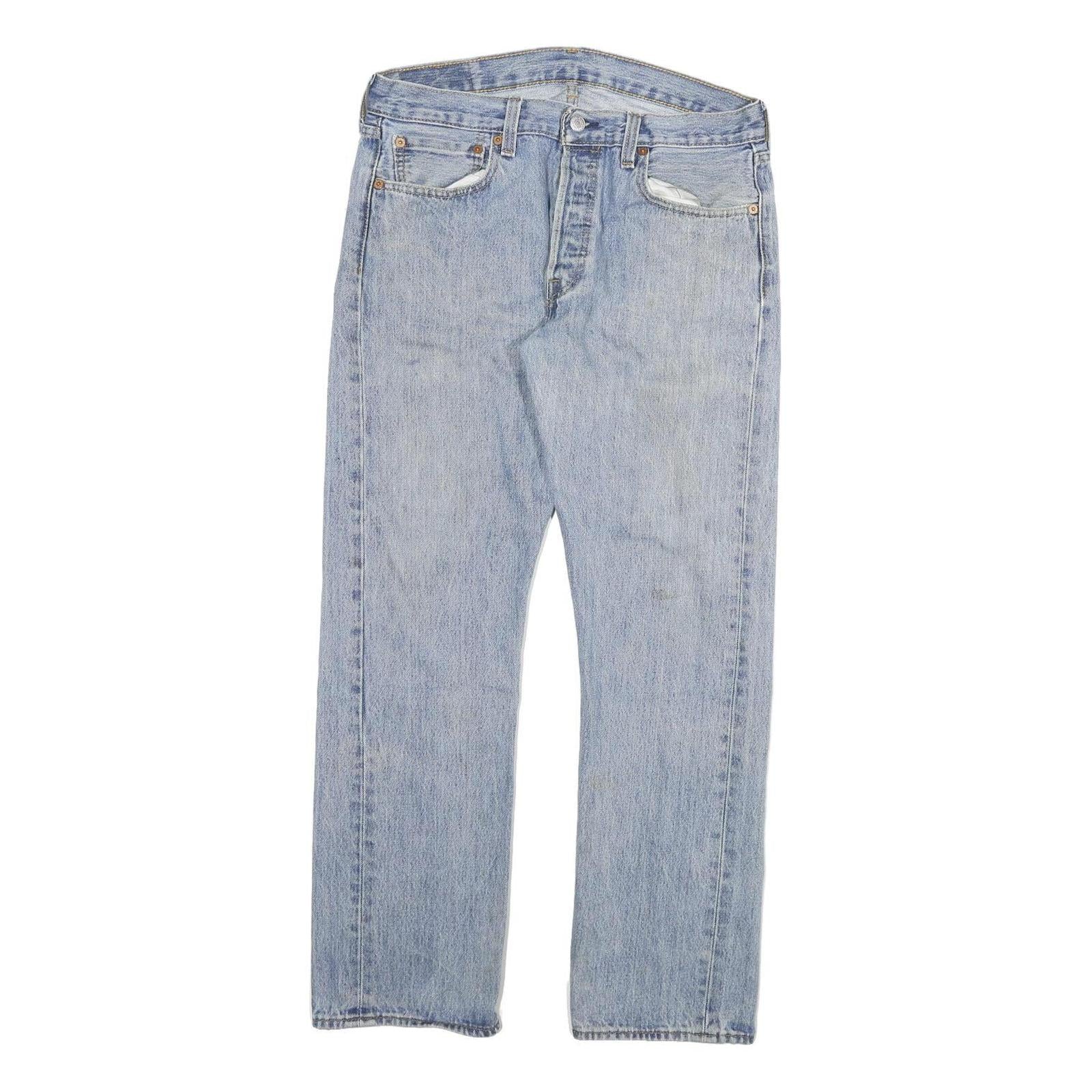 Buy LEVI'S 501 Mens Jeans Blue Regular Straight Denim Light W32 L30 Classic Fit Refurbished - $38.99 LEVI'S 501 Mens Jeans Blue Regular Straight Denim Light W32 L30 Classic Fit Refurbished - N/A refurbished available on Cerqular