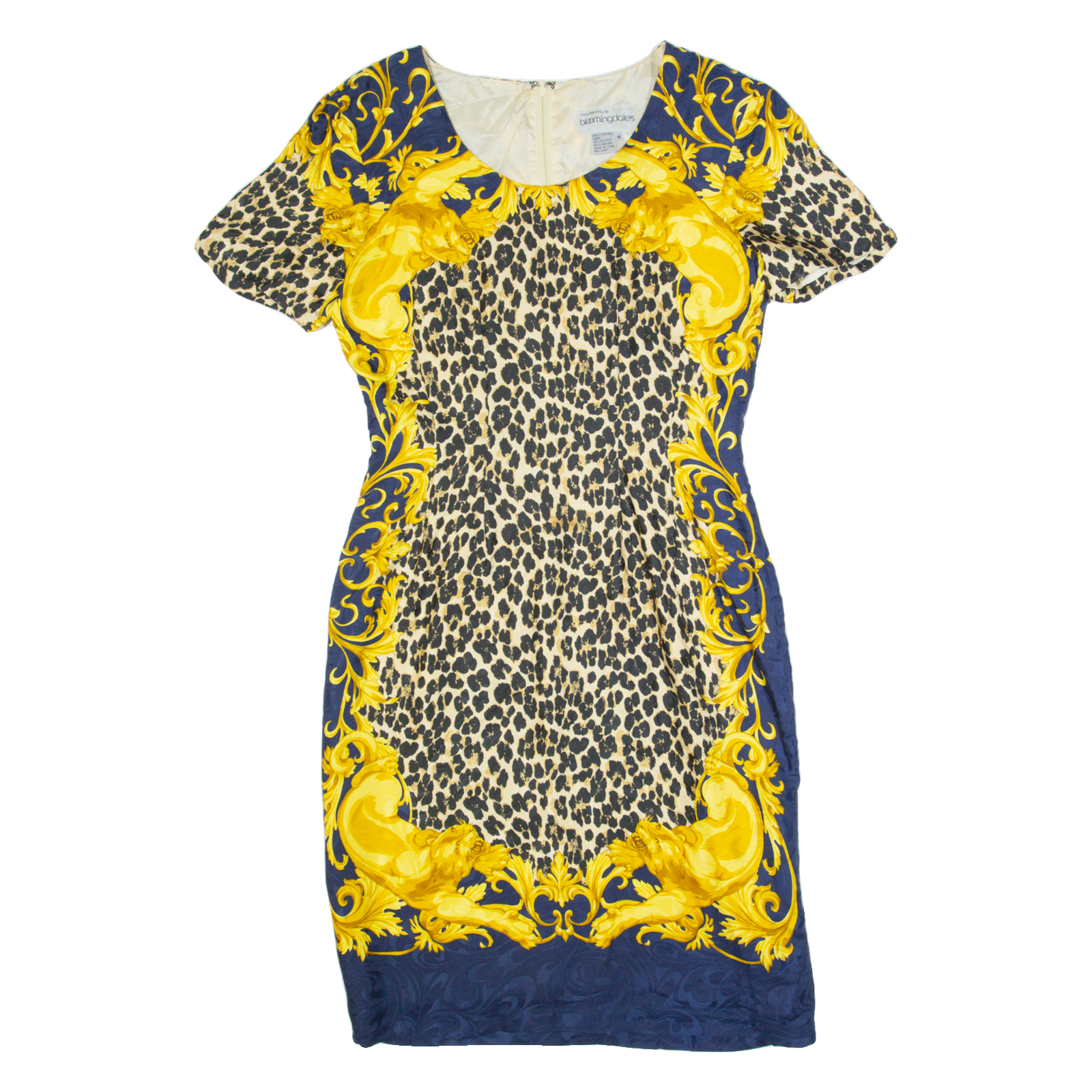 Buy BLOOMINGDALES Womens Pencil Dress Blue Silk 90s Animal Print M Refurbished - $81.89 BLOOMINGDALES Womens Pencil Dress Blue Silk 90s Animal Print M Refurbished - N/A refurbished available on Cerqular