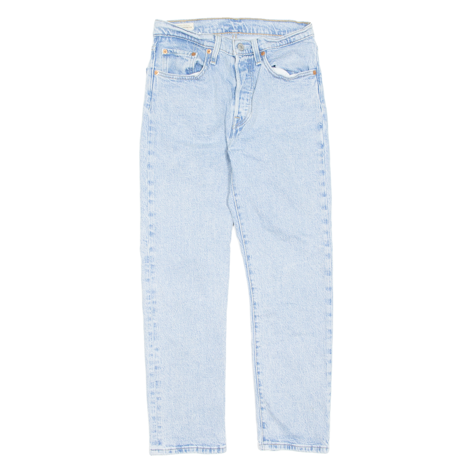 LEVI'S 501 BIG E Jeans Womens Blue Regular Straight W26 L25 Refurbished - N/A refurbished available on Cerqular