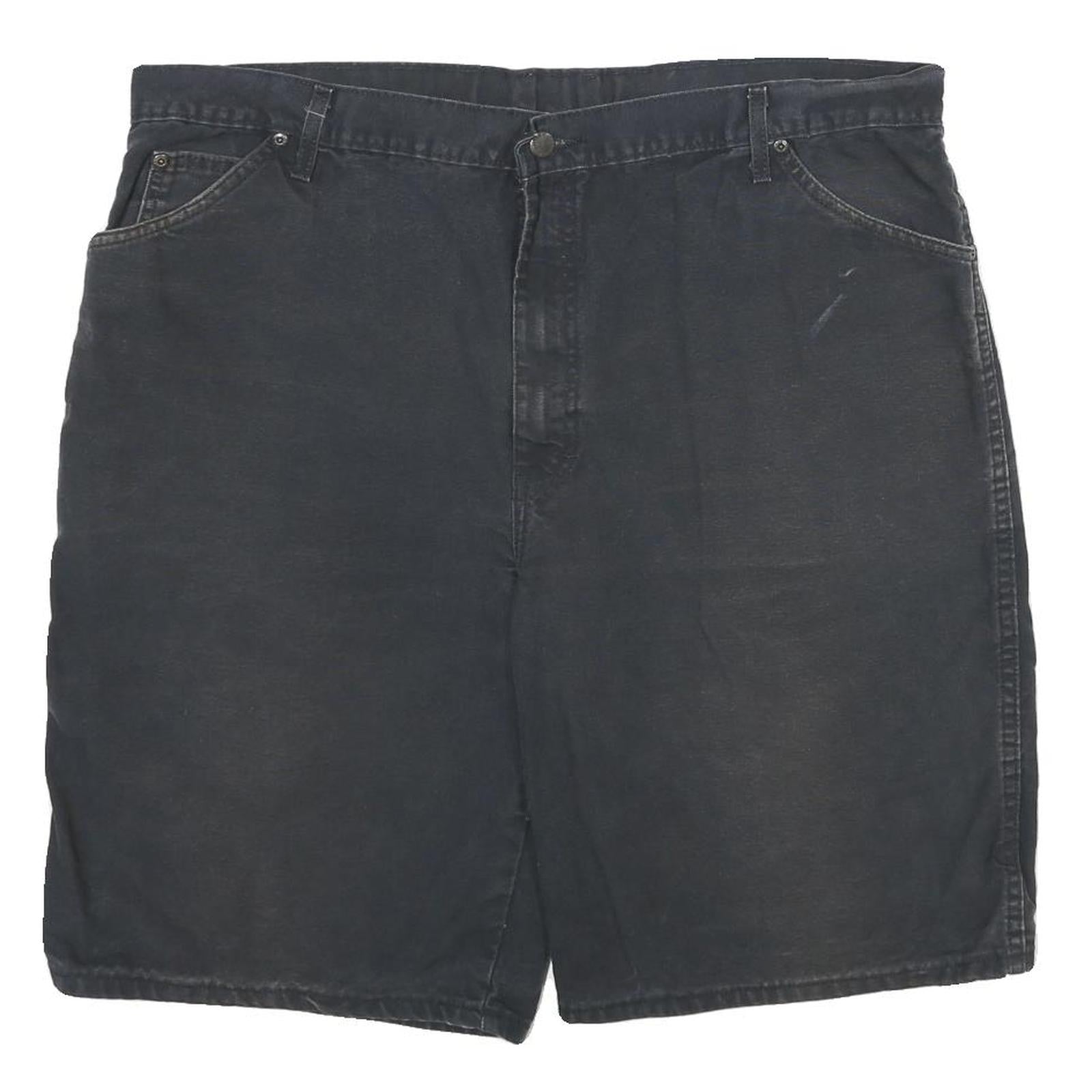 DICKIES Mens Black Casual Shorts XL W40 Workwear Cotton Logo Refurbished - N/A refurbished available on Cerqular