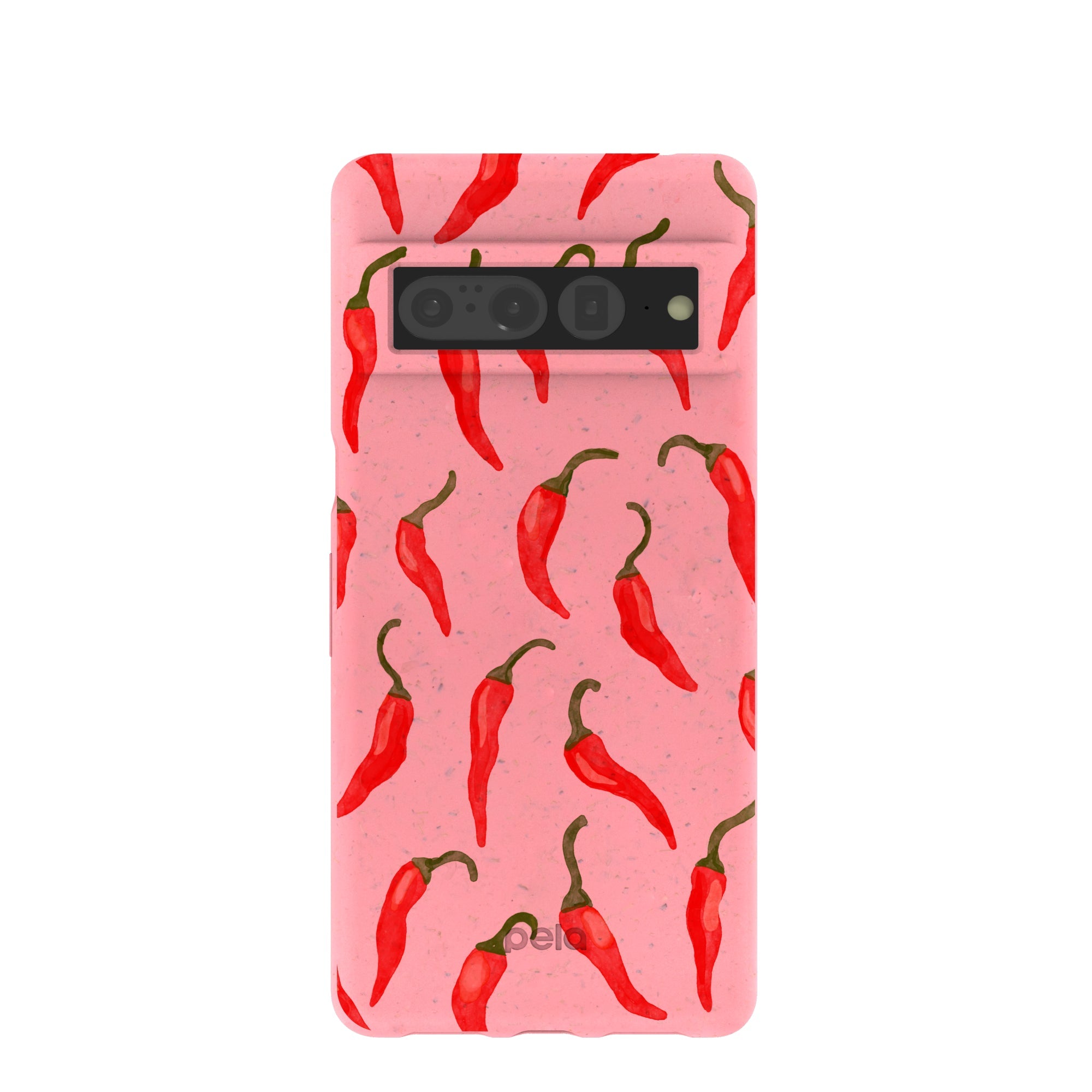 Bubblegum Pink Heatwave Google Pixel 7 Pro Case Refurbished - Pela Case refurbished available on Cerqular