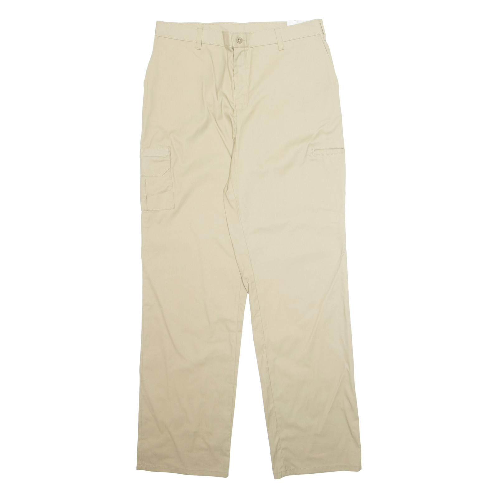 DICKIES Cargo Workwear Mens Trousers Beige Regular Straight W34 L33 Refurbished - N/A refurbished available on Cerqular