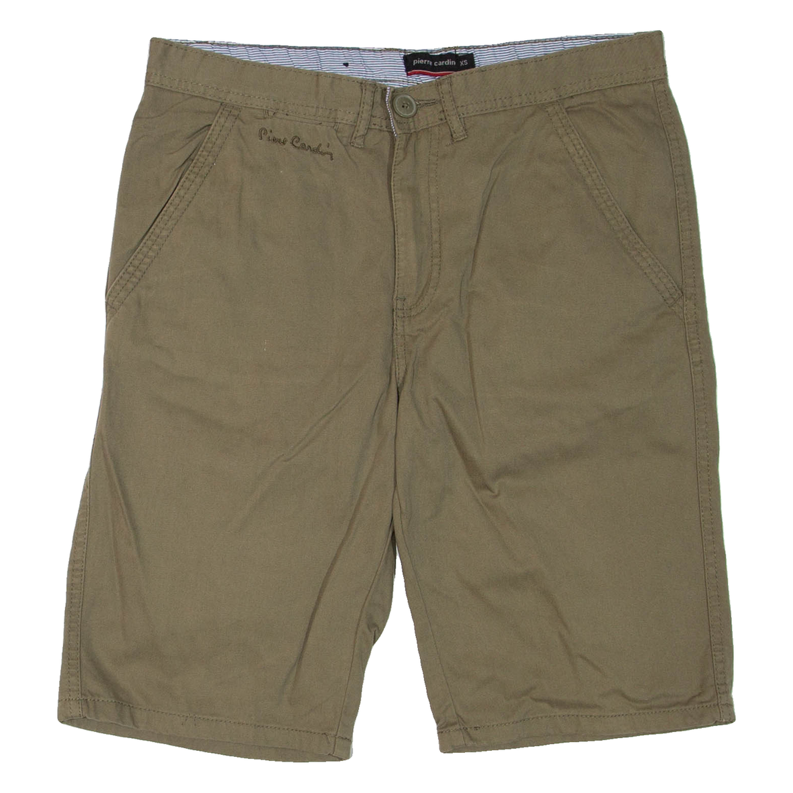 PIERRE CARDIN Mens Chino Shorts Green XS W30 Refurbished - N/A refurbished available on Cerqular