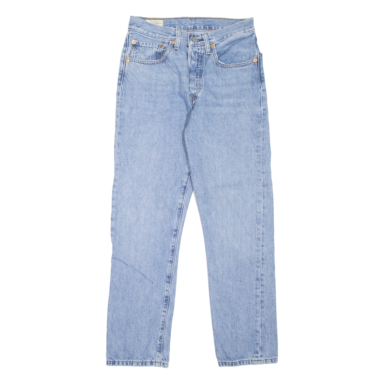 LEVI'S 501 BIG E Jeans Womens Blue Regular Straight W26 L26 Refurbished - N/A refurbished available on Cerqular