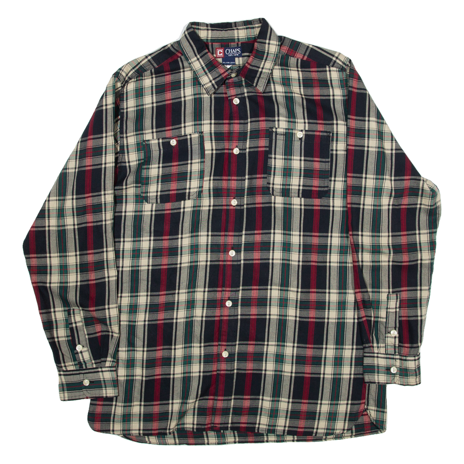 Buy CHAPS Mens Shirt Black Check Long Sleeve XL Refurbished - $27.29 CHAPS Mens Shirt Black Check Long Sleeve XL Refurbished - N/A refurbished available on Cerqular