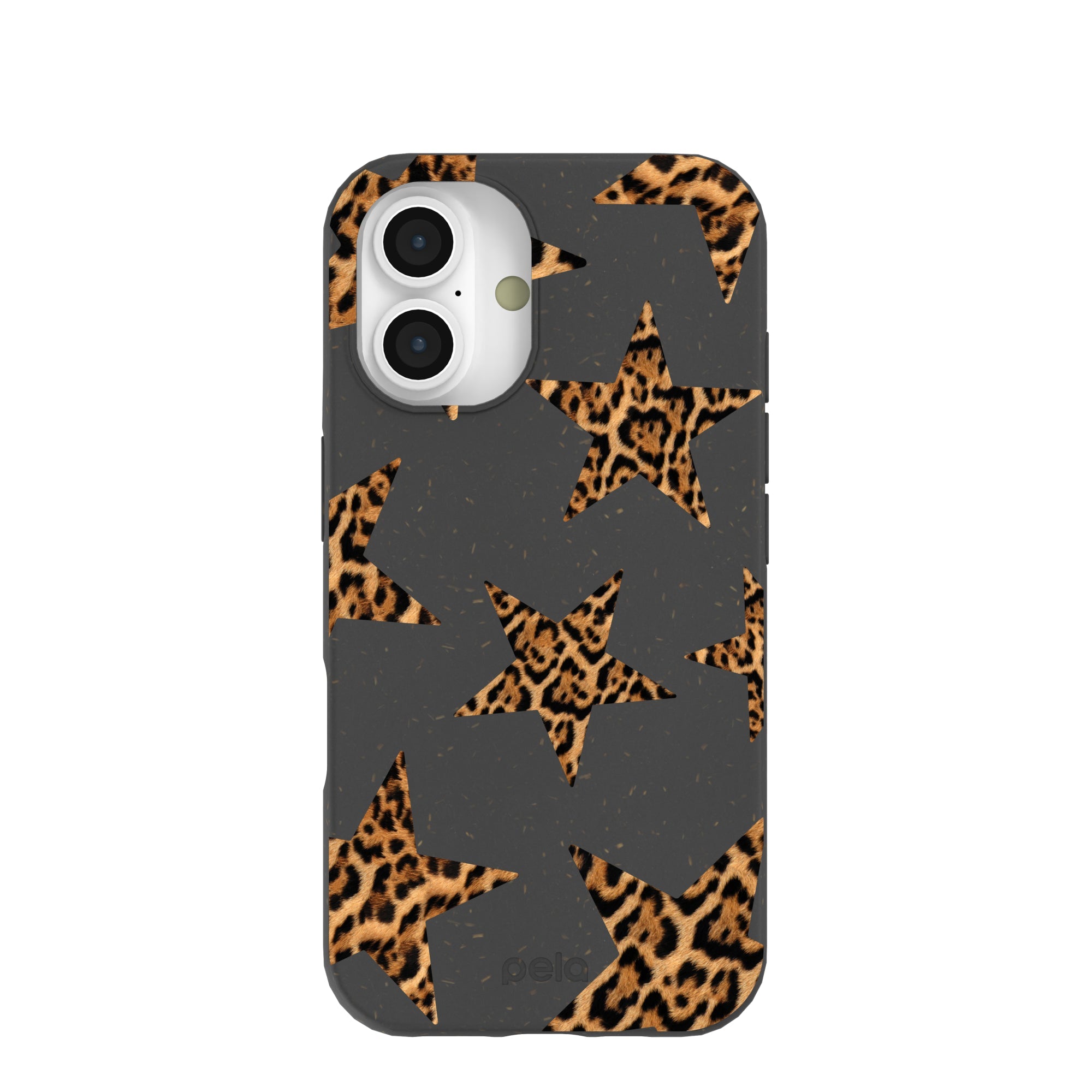 Black Jaguar Stars iPhone 16 Case Refurbished - Pela Case refurbished available on Cerqular