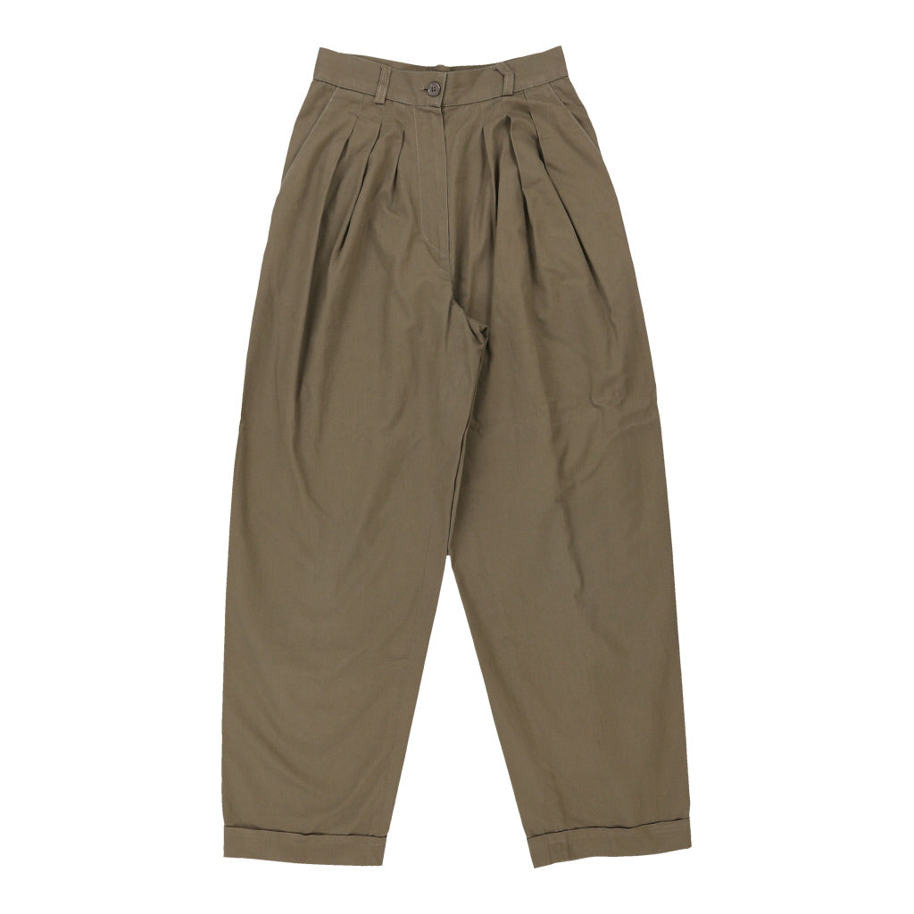 Buy Kenzo Trousers - Small Brown Cotton | Size: small Refurbished - $48.02 Kenzo Trousers - Small Brown Cotton | Size: small Refurbished - N/A (Preloved Designer is not a specific brand, it refurbished available on Cerqular
