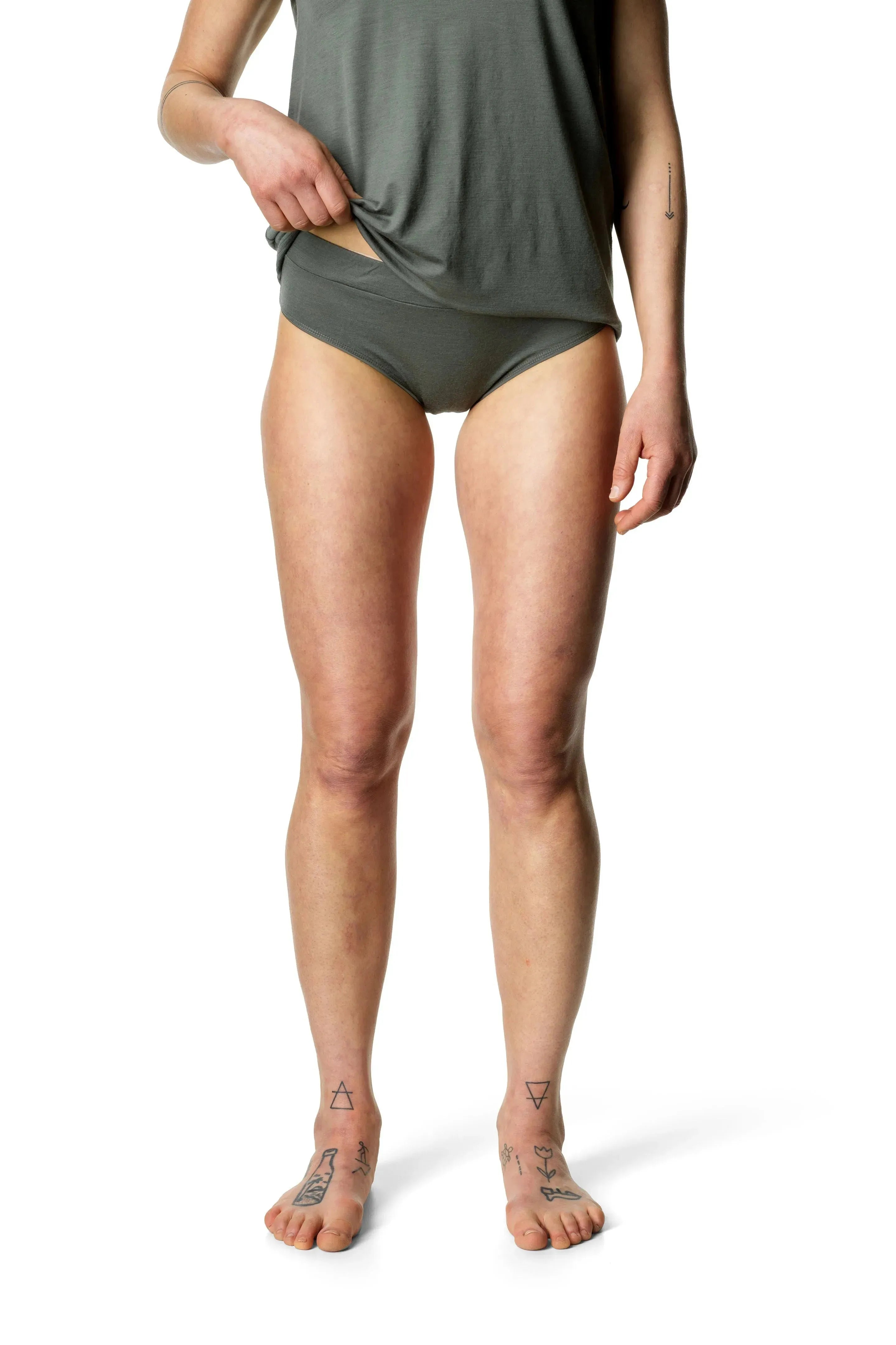 W's Desoli Hipsters | Color: Greeness | Size: M Refurbished - Houdini Sportswear refurbished available on Cerqular