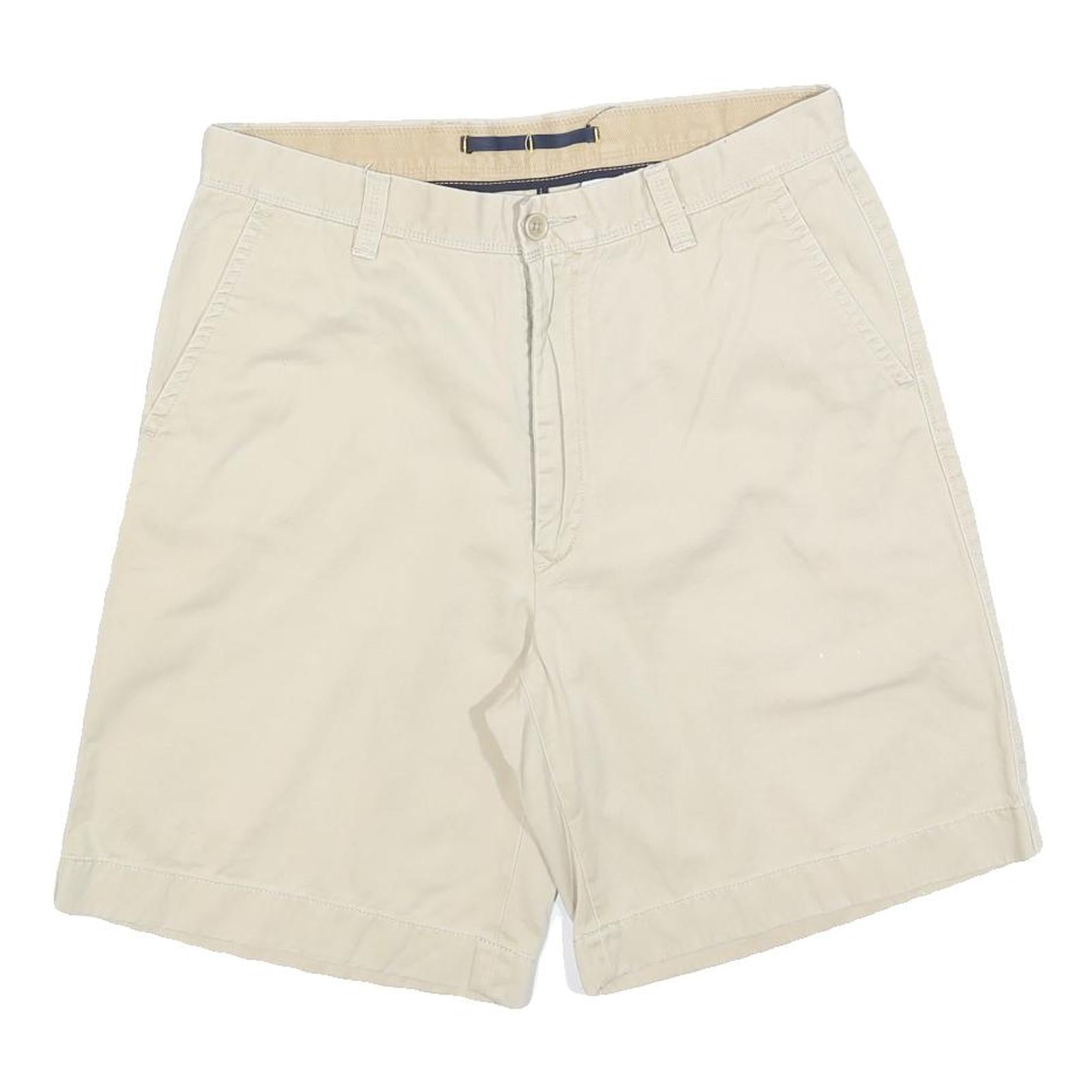 Buy NAUTICA Mens Beige Casual Cotton Blend Shorts M W34 Classic Comfortable Refurbished - $22.09 NAUTICA Mens Beige Casual Cotton Blend Shorts M W34 Classic Comfortable Refurbished - N/A refurbished available on Cerqular