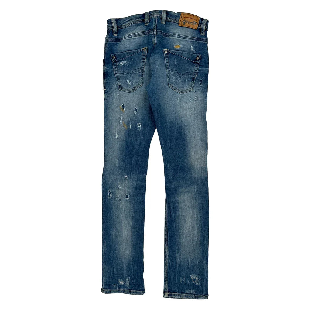 Diesel Jeans - 27W 30L Light Wash Denim Refurbished - Thrifted (note: this is a term often used to describe second- refurbished available on Cerqular