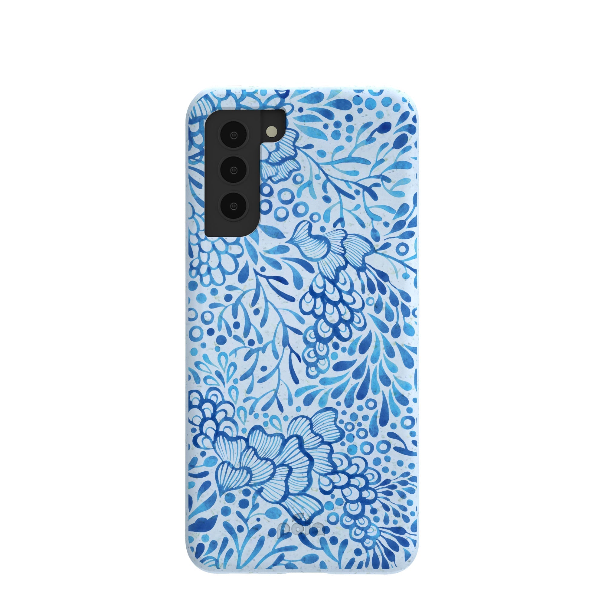 Powder Blue Reef Samsung Galaxy S21 Case Refurbished - Pela Case refurbished available on Cerqular