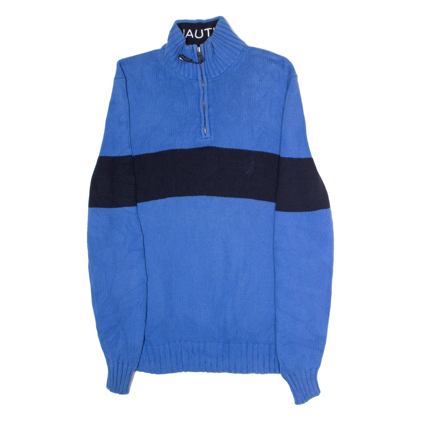 Buy NAUTICA Mens Jumper Blue Colourblock 1/4 Zip Tight Knit S Refurbished - $35.09 NAUTICA Mens Jumper Blue Colourblock 1/4 Zip Tight Knit S Refurbished - N/A refurbished available on Cerqular