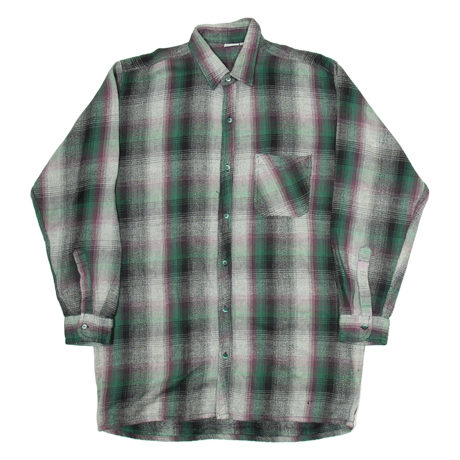 BREMO Mens Shirt Grey Striped Long Sleeve L Refurbished - N/A refurbished available on Cerqular