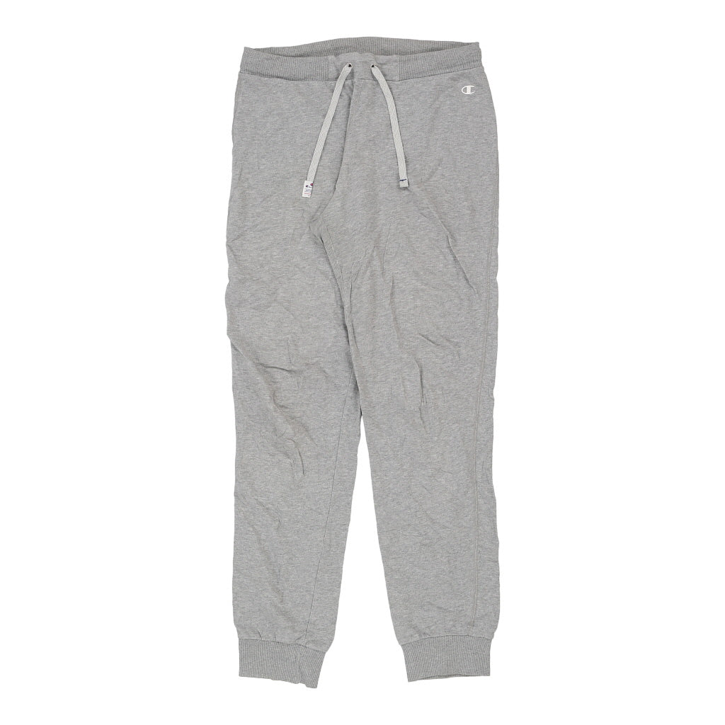 Champion Joggers - Small Grey Cotton Blend Refurbished - Thrifted (note: this is a term often used to describe second- refurbished available on Cerqular
