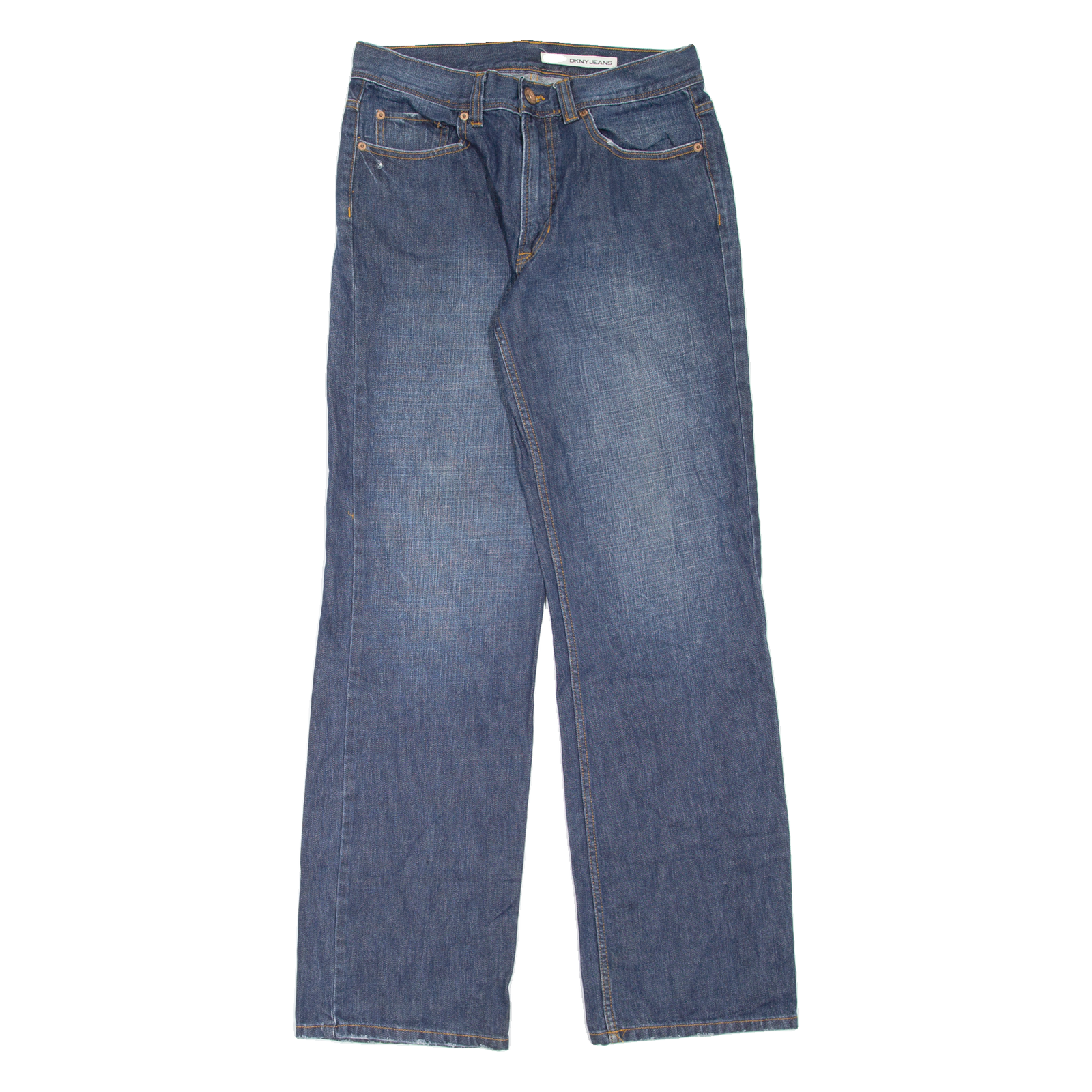 DKNY Fulton Mens Jeans Blue Loose Straight Stone Wash W31 L34 Refurbished - N/A refurbished available on Cerqular