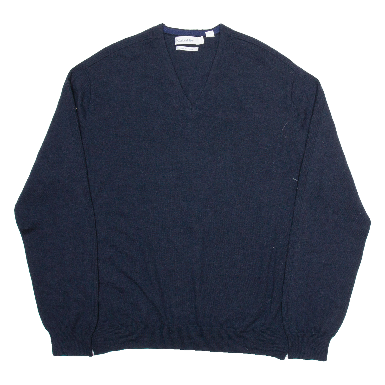 Buy CALVIN KLEIN Mens Jumper Blue V-Neck Tight Knit Wool L Refurbished - $29.89 CALVIN KLEIN Mens Jumper Blue V-Neck Tight Knit Wool L Refurbished - N/A refurbished available on Cerqular