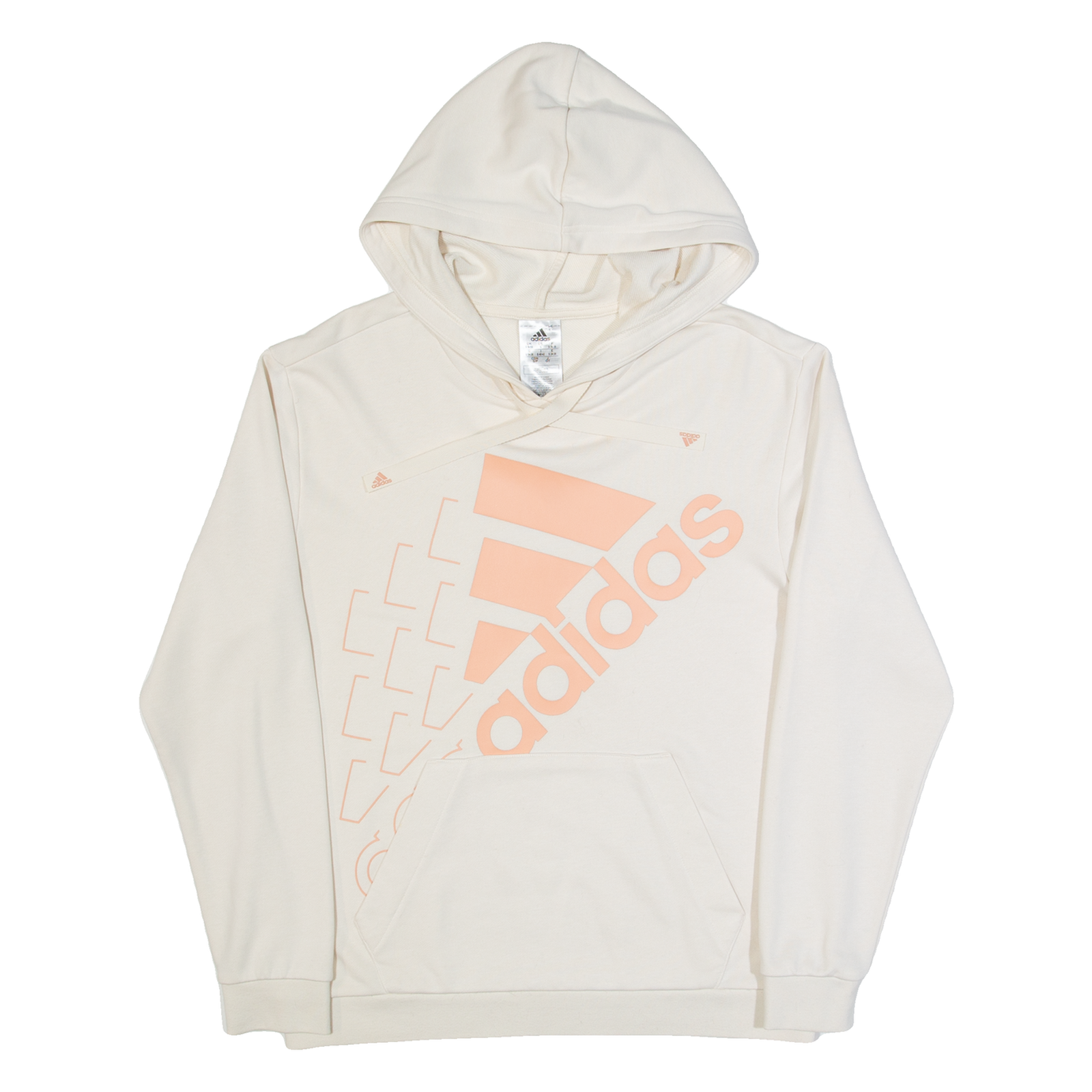 ADIDAS Womens Cream Hoodie S Refurbished - N/A refurbished available on Cerqular