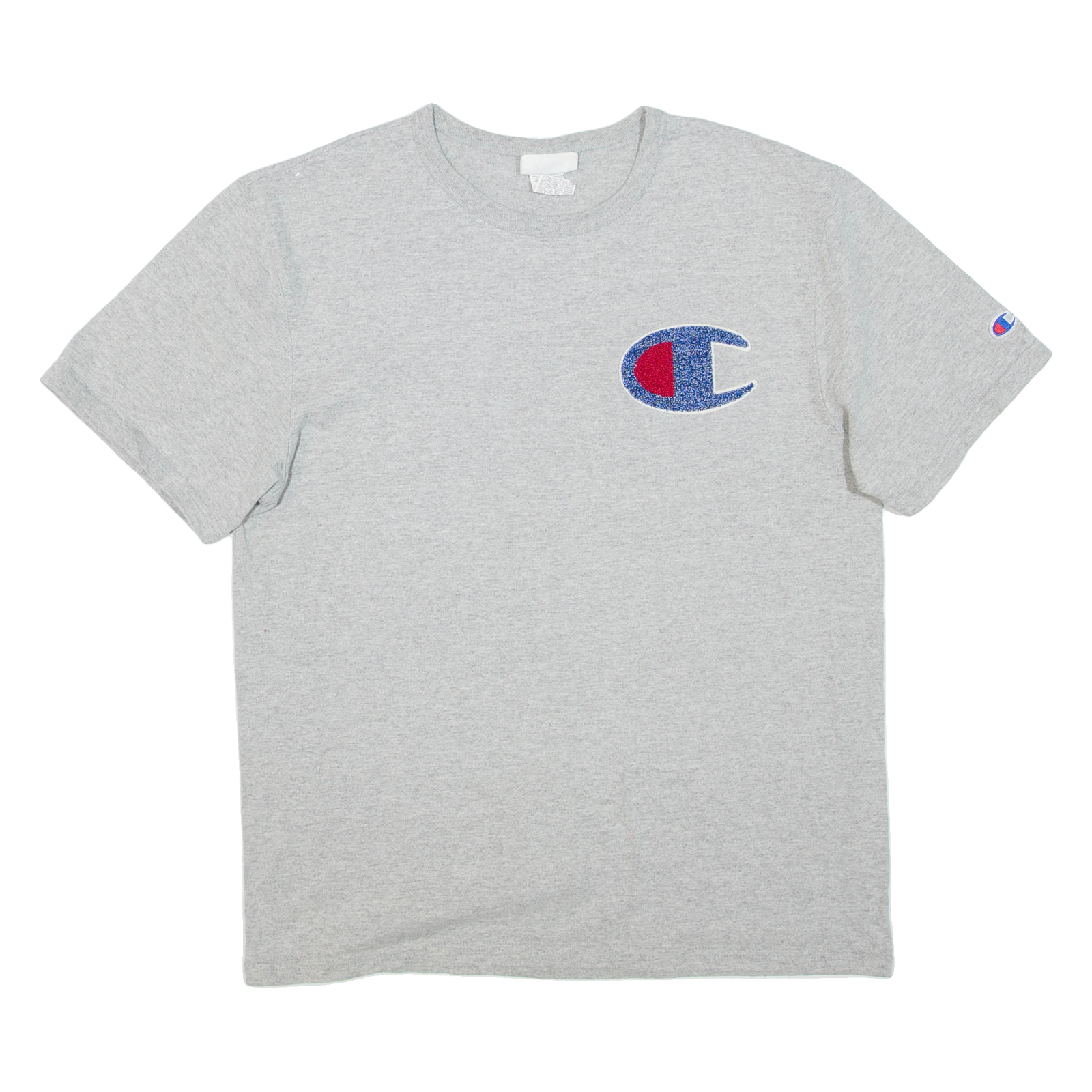 CHAMPION Mens T-Shirt Grey M Refurbished - N/A refurbished available on Cerqular