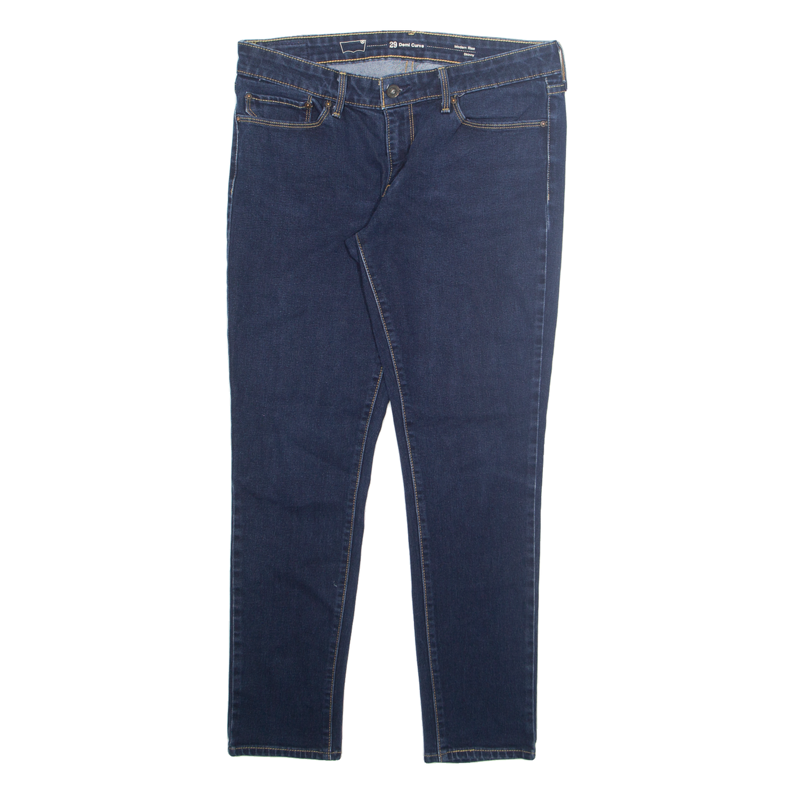 LEVI'S Womens Jeans Blue Slim Skinny W29 L27 Refurbished - N/A refurbished available on Cerqular
