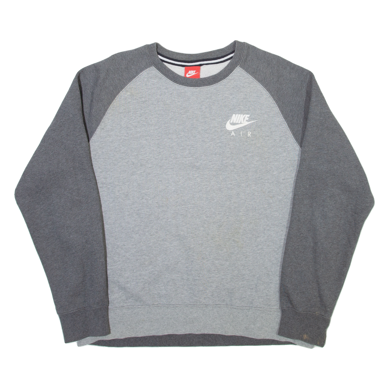 NIKE Air Mens Sweatshirt Grey L Refurbished - N/A refurbished available on Cerqular