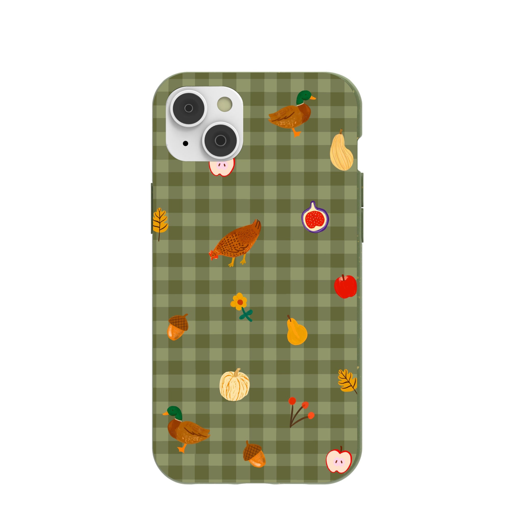 Forest Floor Harvest Folk iPhone 14 Plus Case Refurbished - Pela Case refurbished available on Cerqular